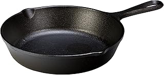 Wildlife Series-8" Cast Iron Skillet with Duck Scene, 8", Black
