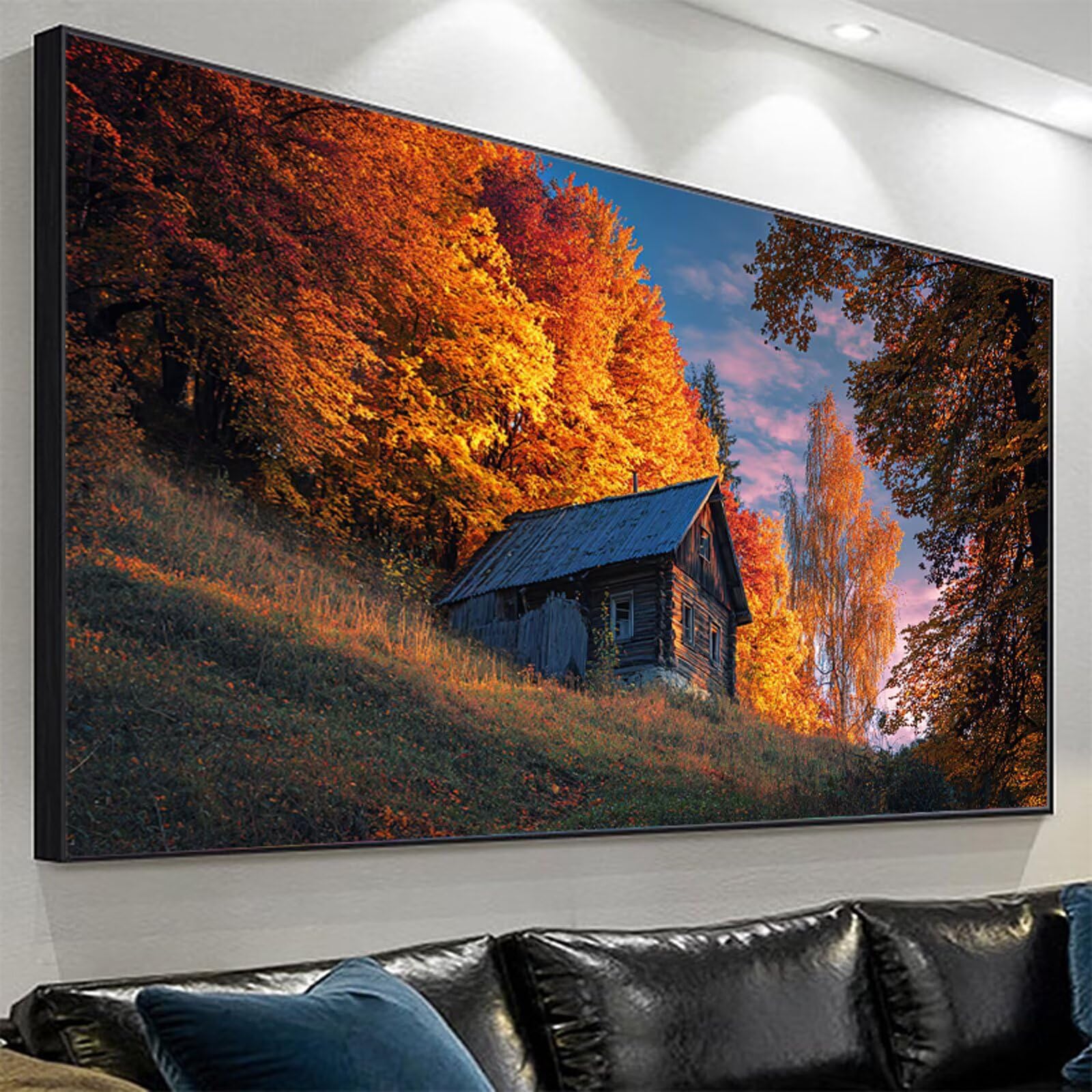 Malarstwo diamentowe 5D, 100 x 200 cm, duże zestawy do malowania diamentami