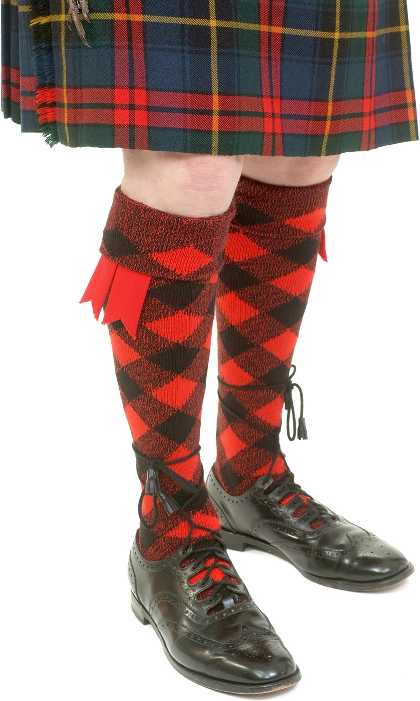 Formal Diced Kilt Hose