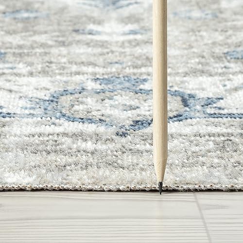 Miniatura 3 de Alvina - Alfombra de área marrón de 5 x 7, 5 x 7, alfombra para sala de estar, comedor, dormitorio, alfombra de cocina, alfombra de entrada,