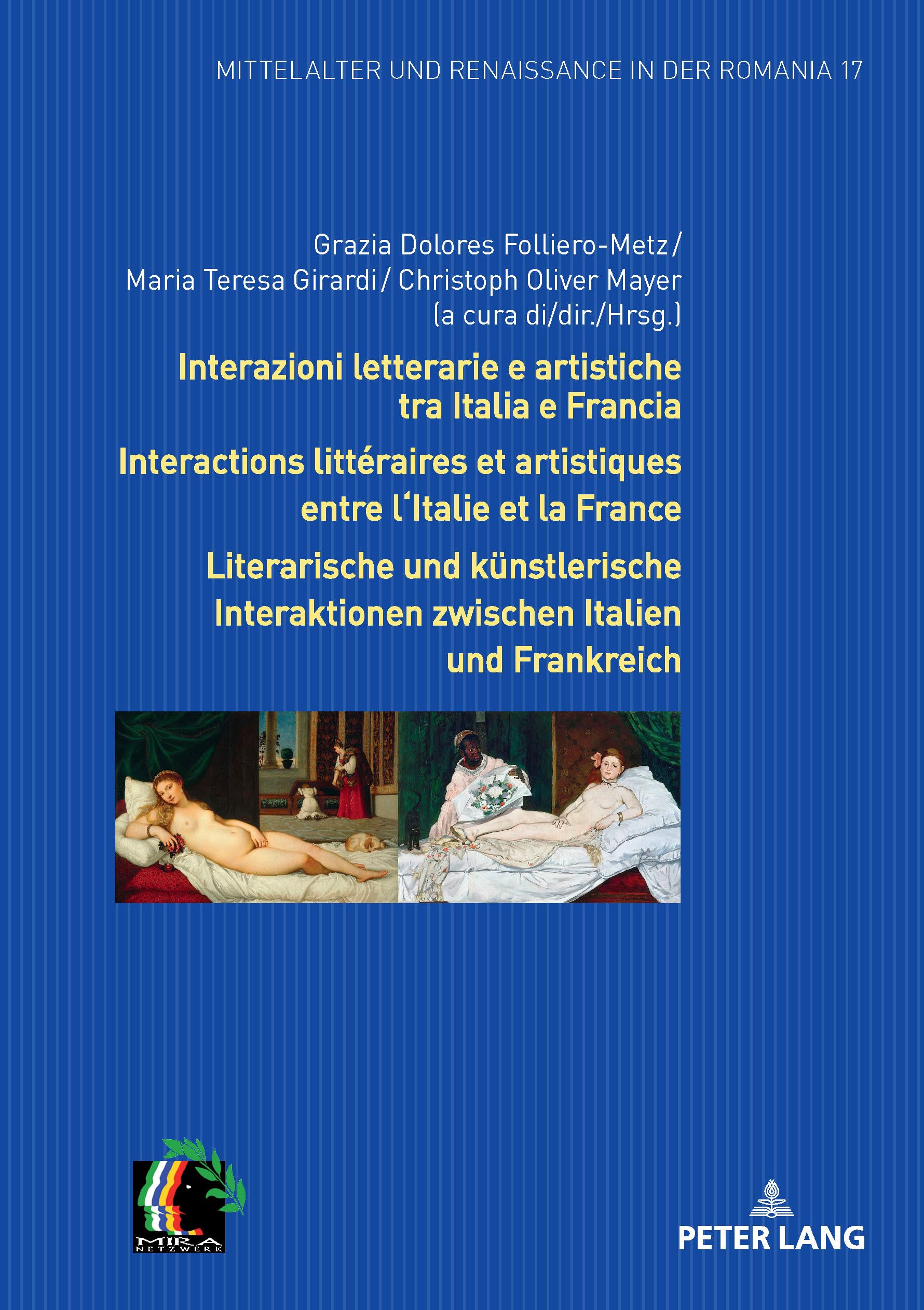 Interactions littéraires et artistiques Italie France et guide d'études culturelles transalpines