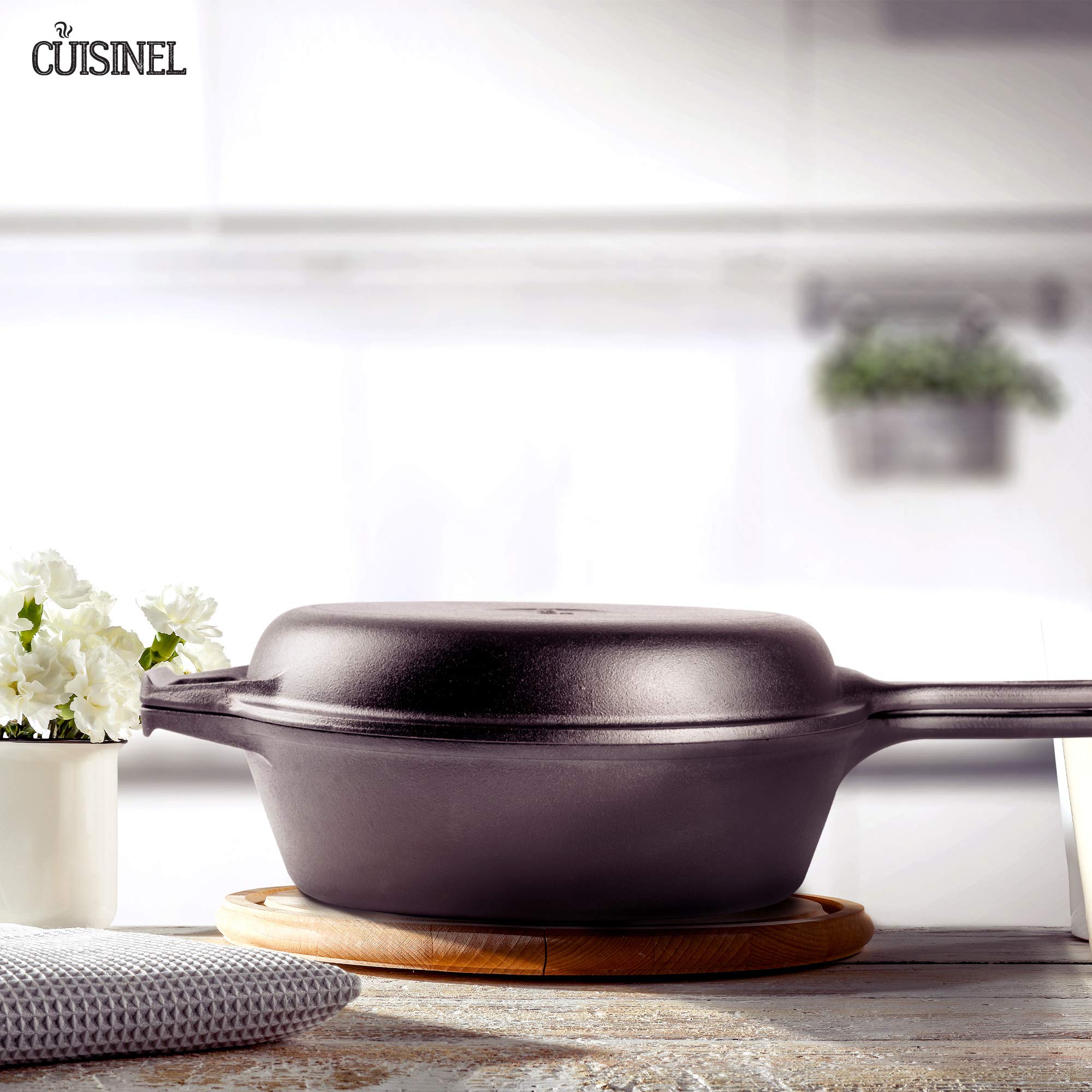 Buy Cast Iron Dutch 3Qt / 2.83LTR PreSeasoned