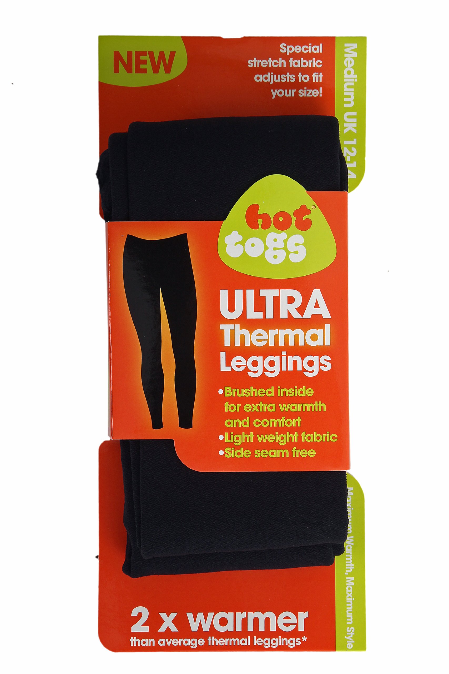 Hot Togs Ultra Thermal Leggings For Women 2.08 Tog Rating (Medium (UK Size 12-14))
