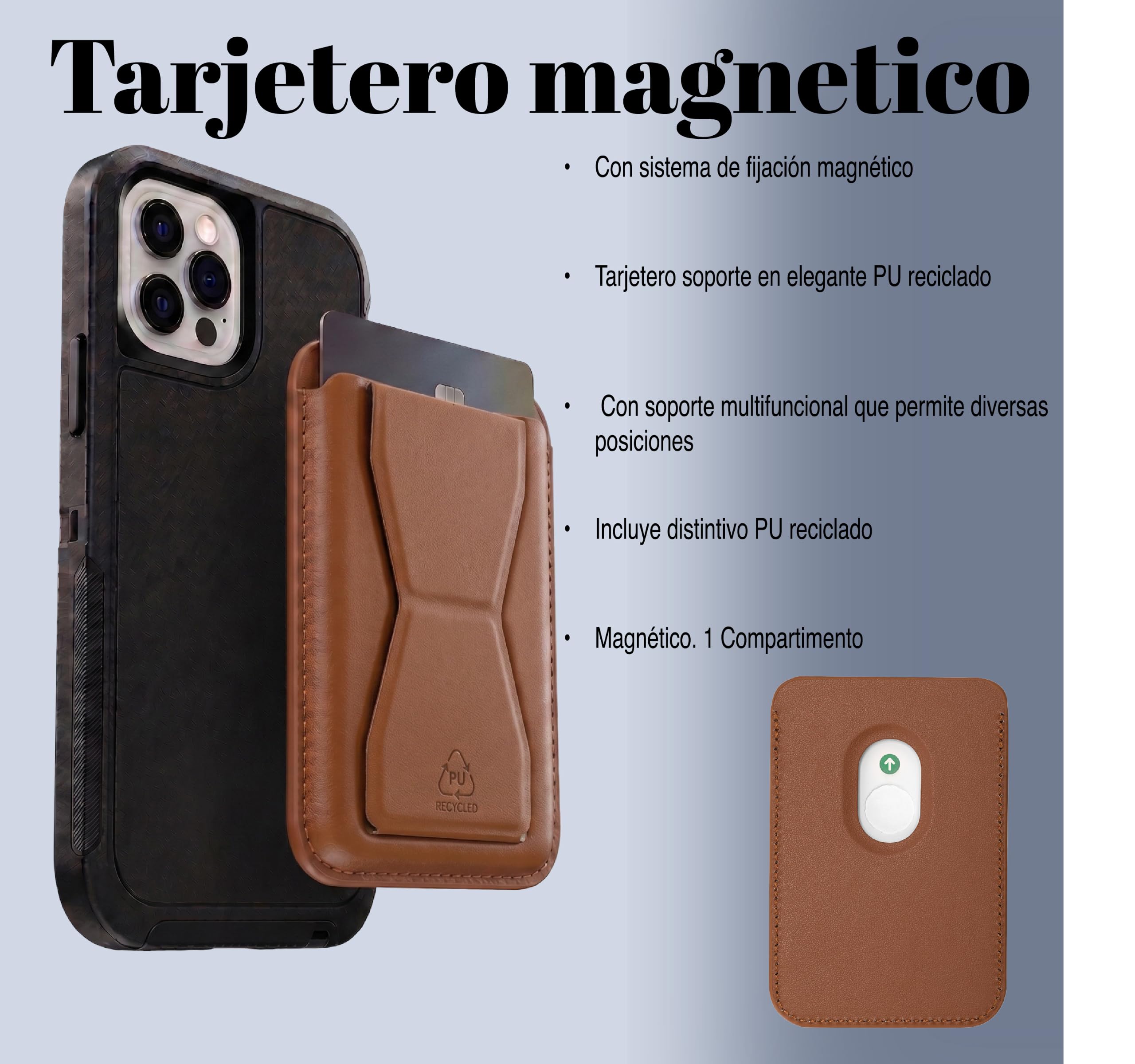 Tarjetero Soporte Compatible con MagSafe