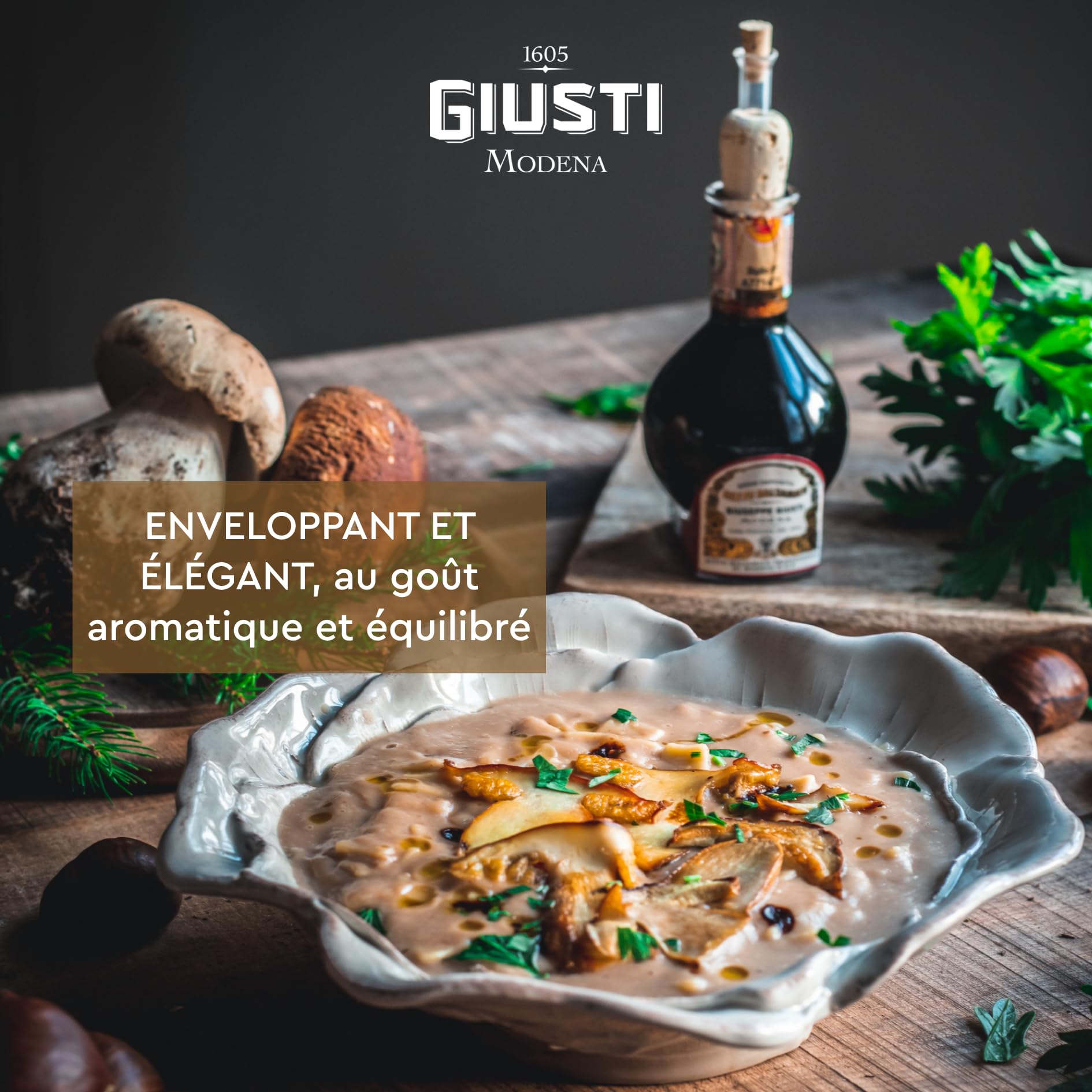 Giusti - Vinaigre Balsamique Traditionnel de Modène DOP Affinato - 100ml