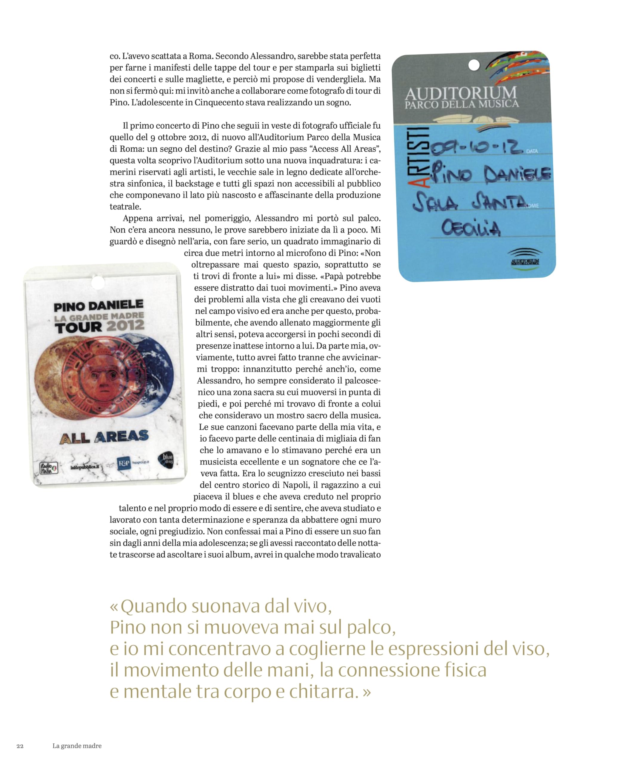 Pino Daniele. Access all areas. Ediz. illustrata