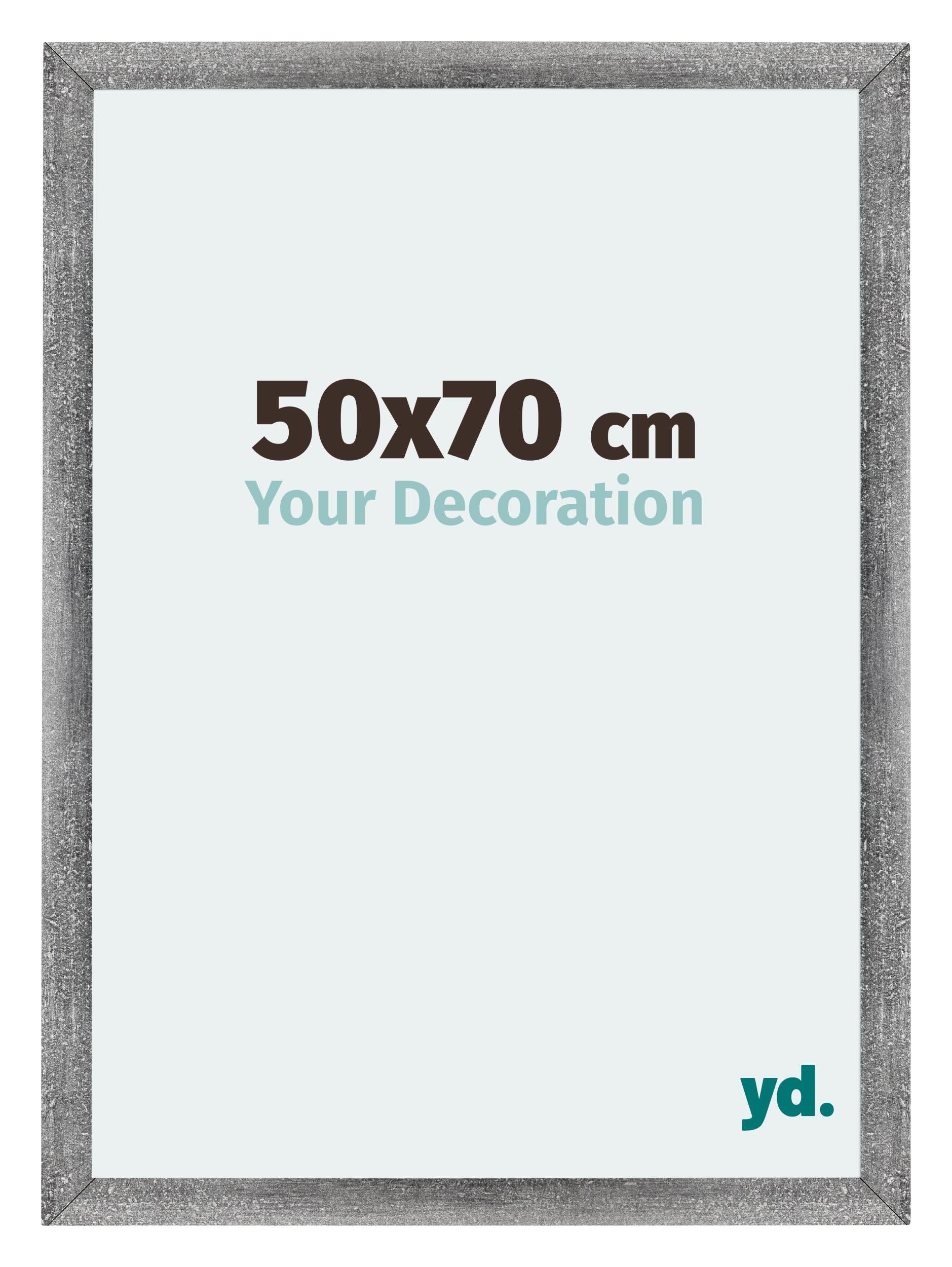 Your Decoration - Puzzle frame 50x70 - Gray Swept - Puzzle frame 500-1000 Pieces - MDF Photoframe - Mura