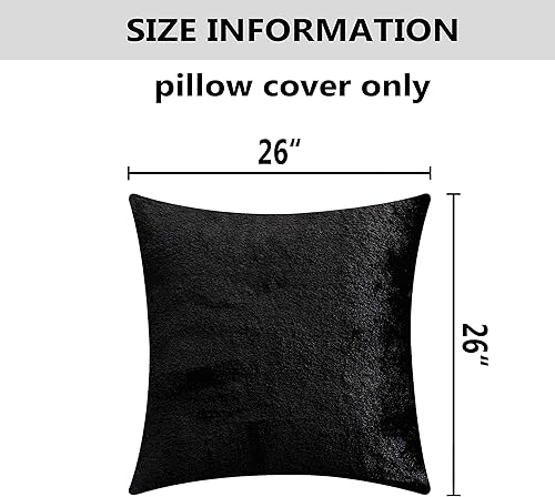 Miniatura 5 de Home Brilliant Sheepskin Throw Fundas de almohada