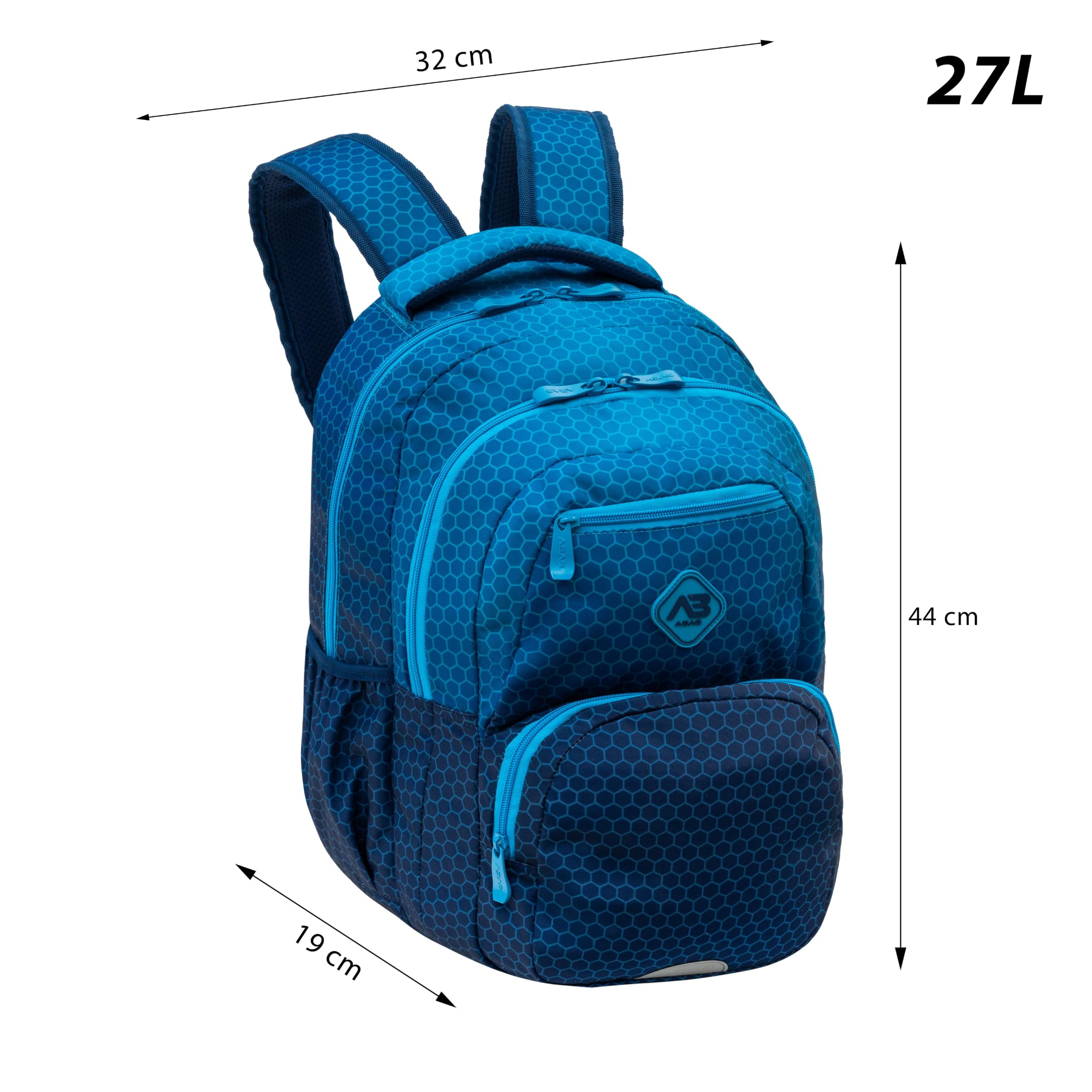 Plecak ABAG HEXAGON BLUE OMBRE, AB200