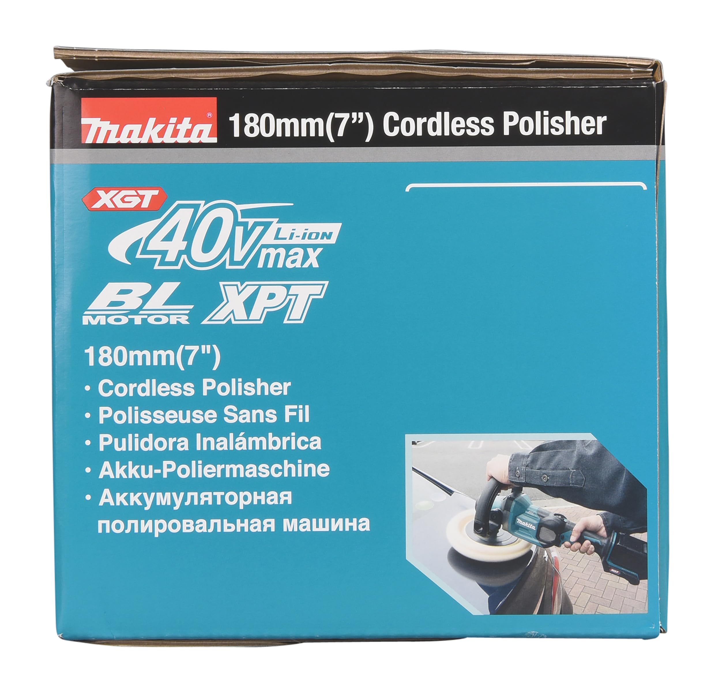 Makita PV001GZ Akku-Poliermaschine 40V max. (ohne Akku, ohne Ladegerät)
