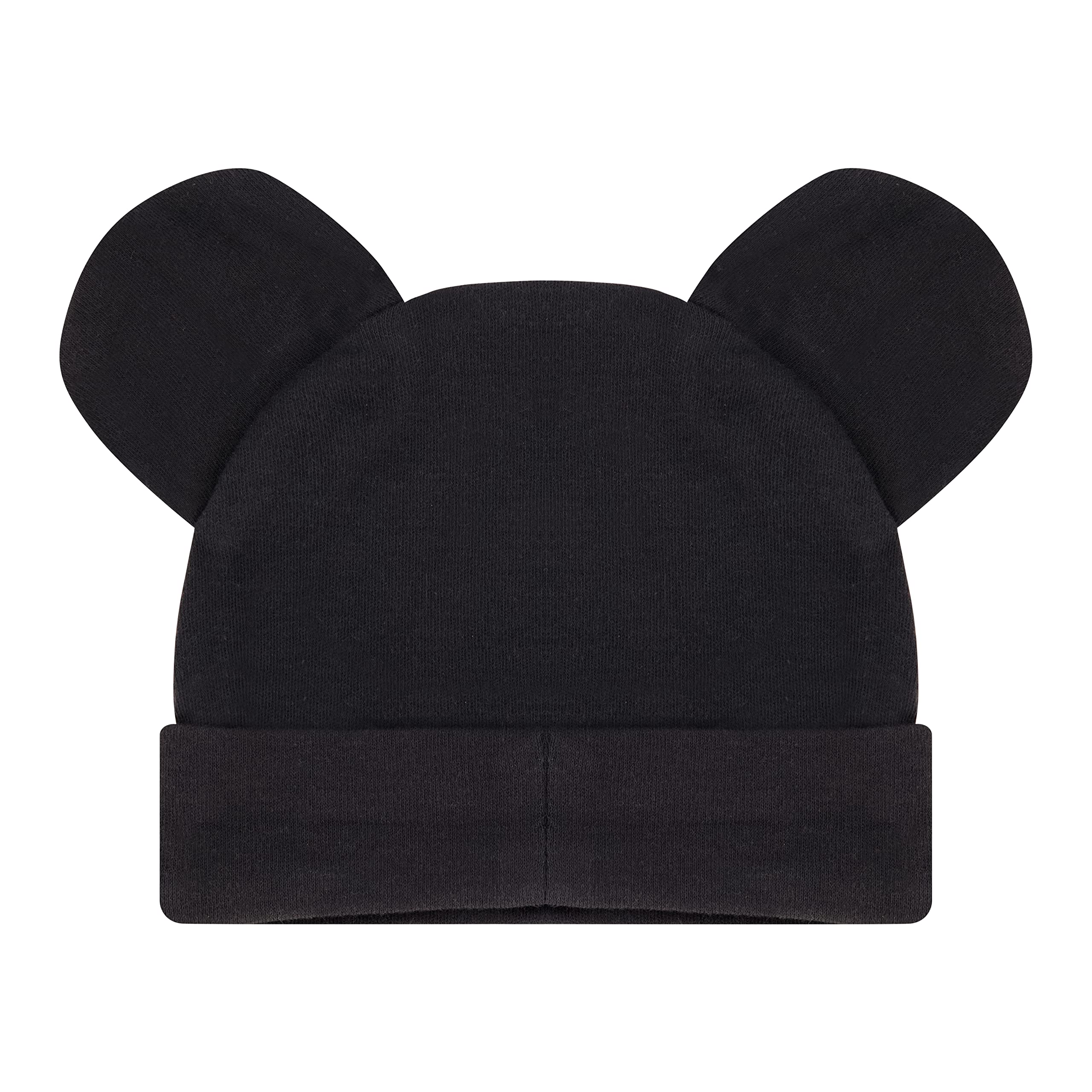 Disney Coperta in visone fuzzy per neonati, double-face, ultra morbida e soffice, in visone e sherpa, misure 76 x 101 cm, include cappello abbinato per neonato