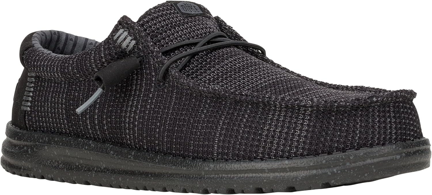 HEYDUDE Men’s Wally Stretch Sox Slip-On Loafer, Lightweight, Breathable, with Flex & Fold Outsole - Image 8