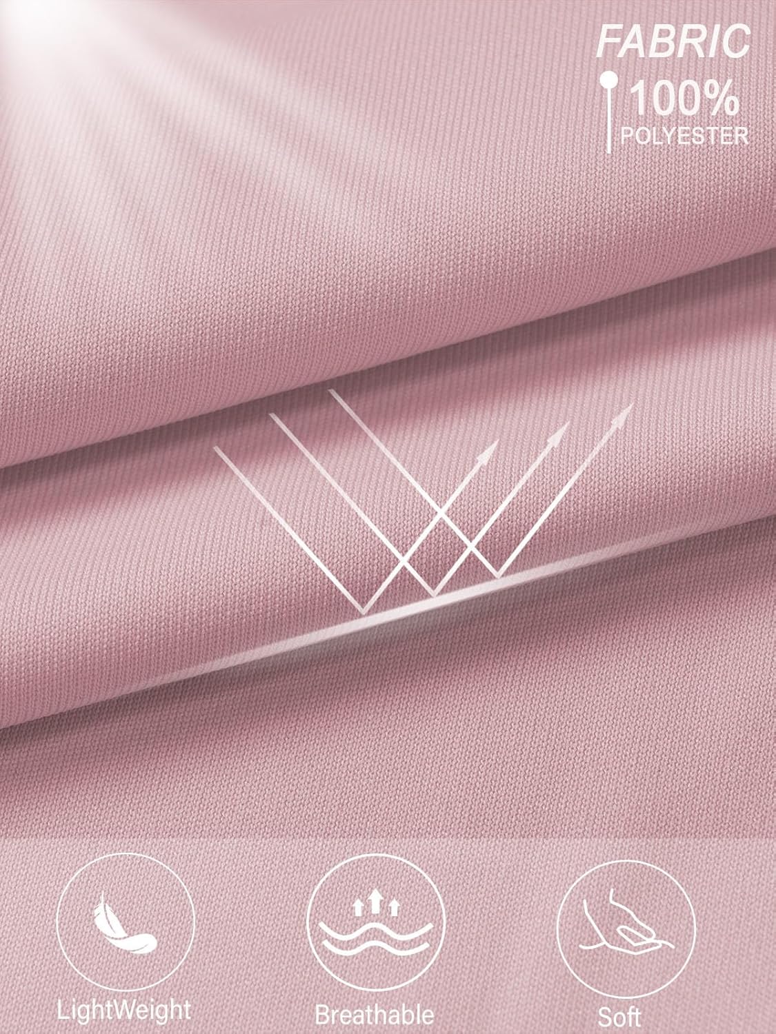 NEYOUQE Womens Short Sleeve Workout Tee Shirts UPF 50+ Outdoor Sun Protection Quick Dry Athletic Running Rash Guard Tops - Image 6