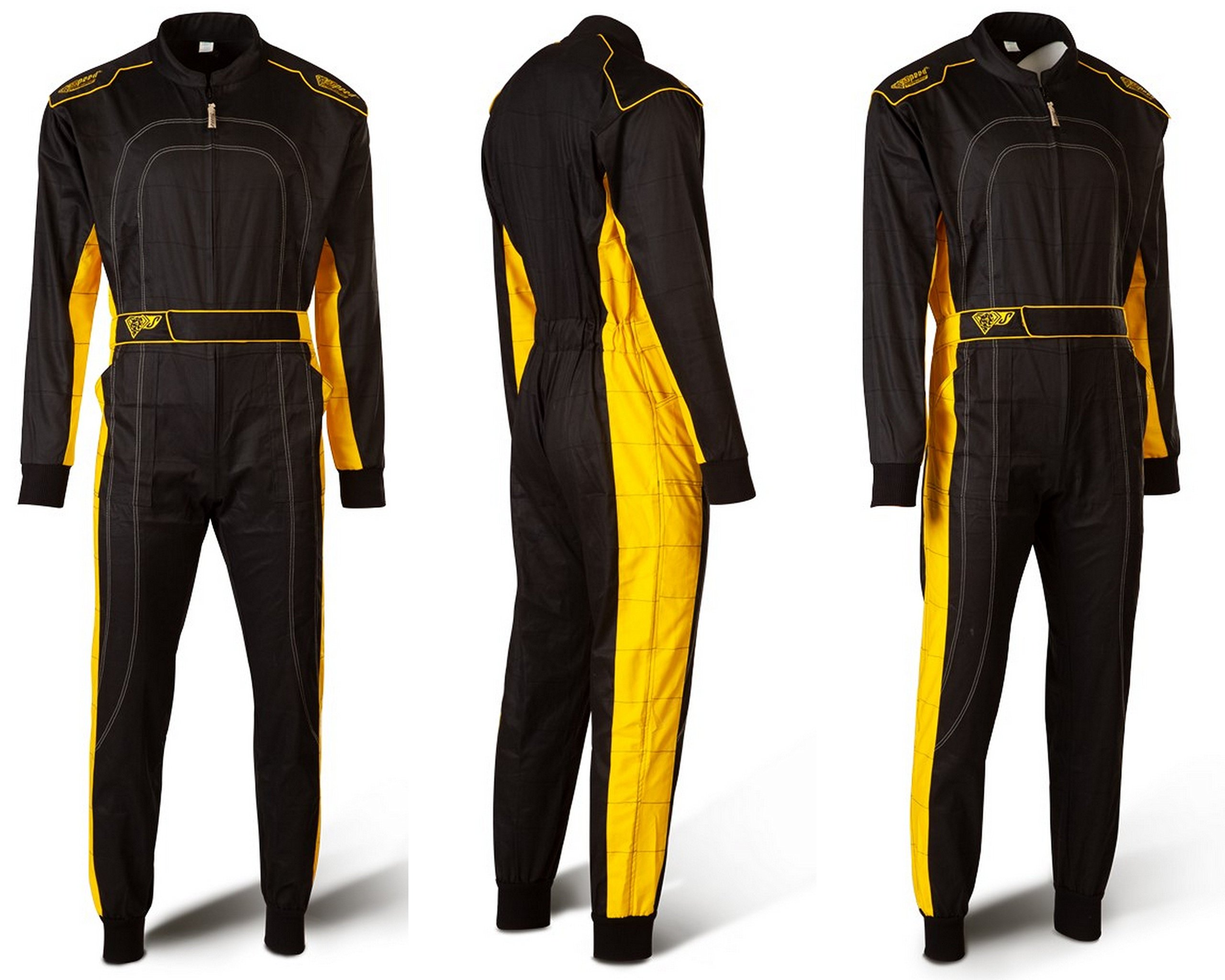 Speed Racewear Denver HS-2 Karting Jumpsuit/Overall - Black
