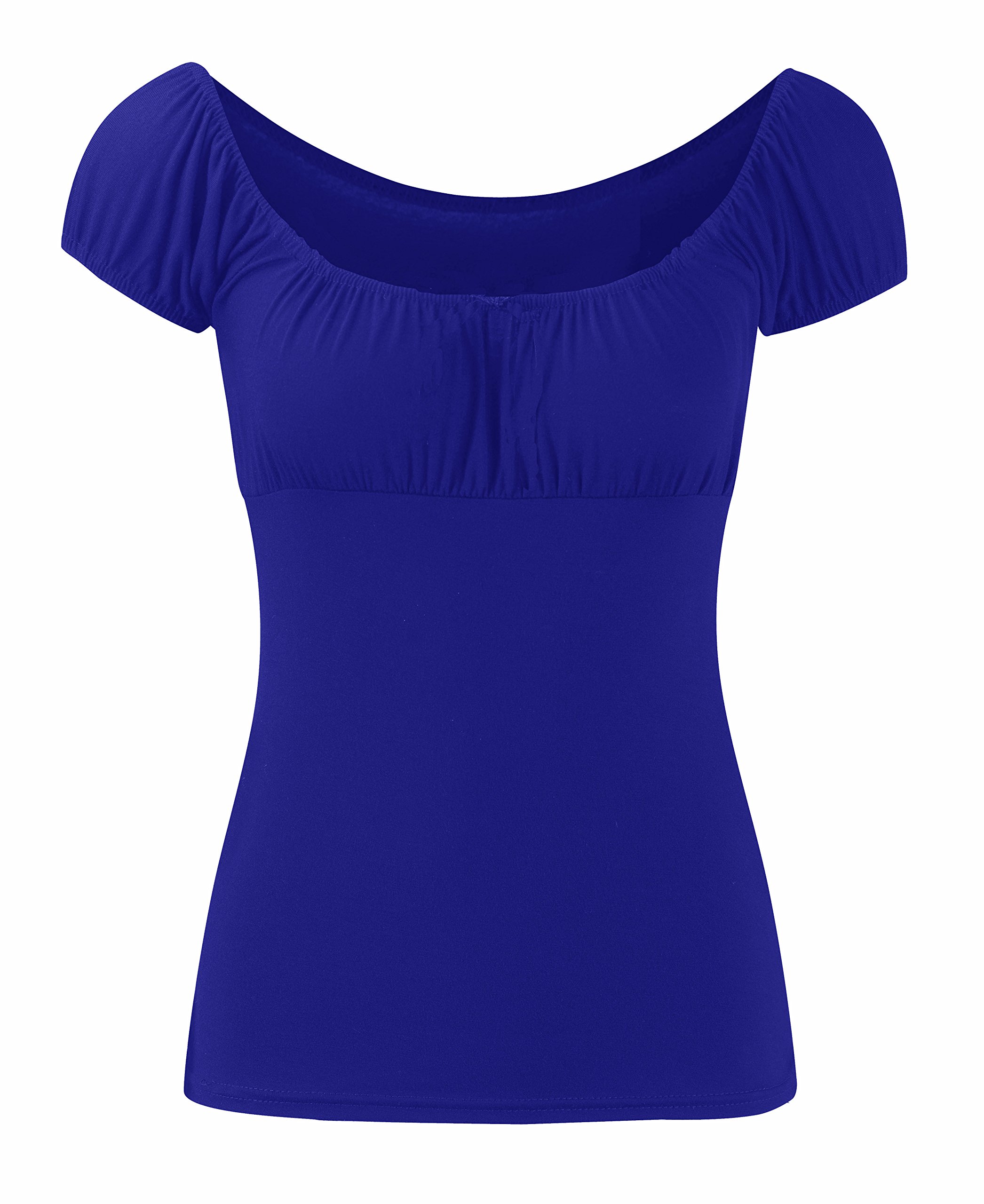 asfashion online 9024 Gypsy Top Blue 12/14