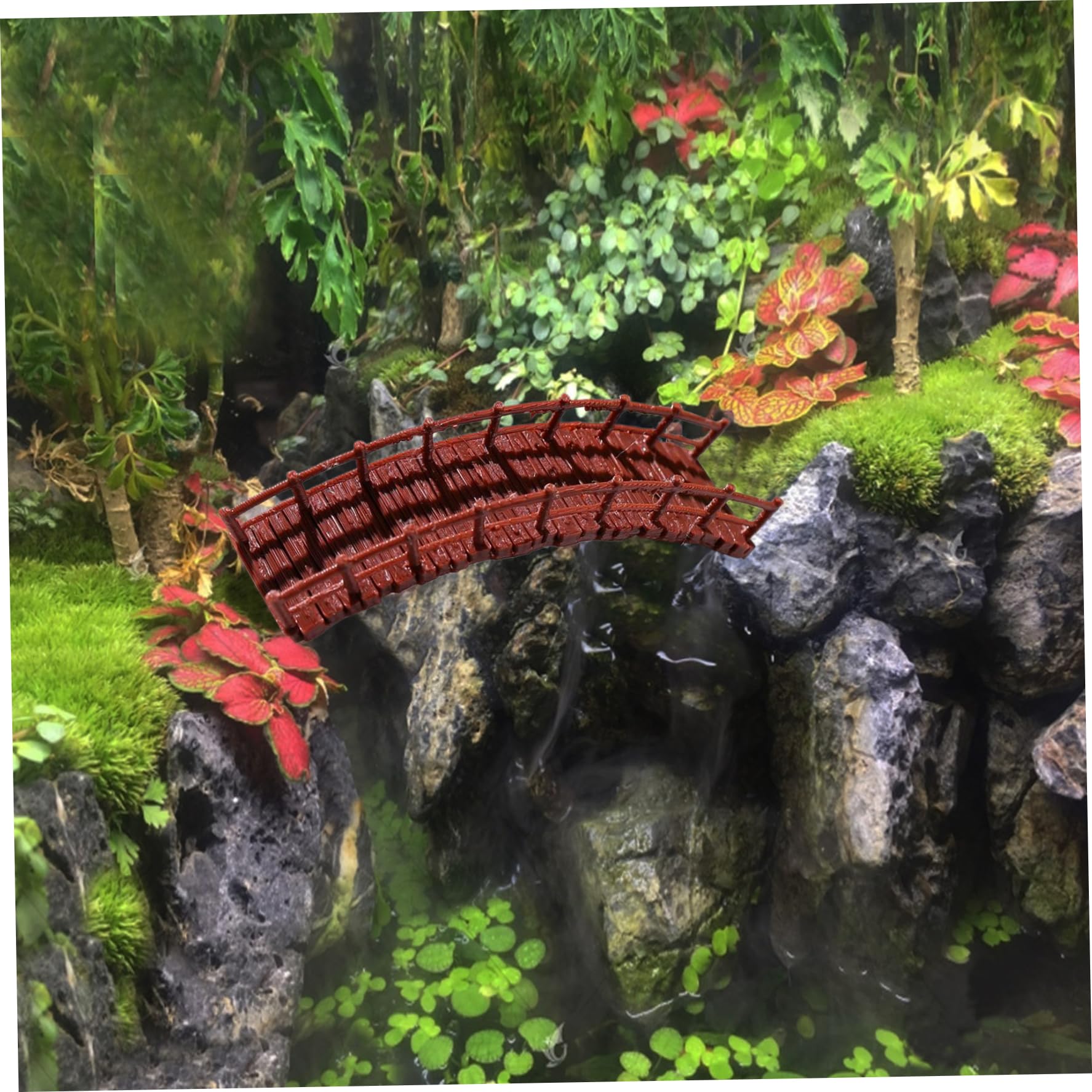 Décorations de Jardin 3.5x1.2x01 Arc Miniature Pont Pont de bonesaï Chinois