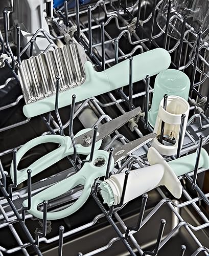 Miniatura 8 de OXO Tot Cortador de arrugas, cortador de alimentos para niños, juego de alimentación para bebés