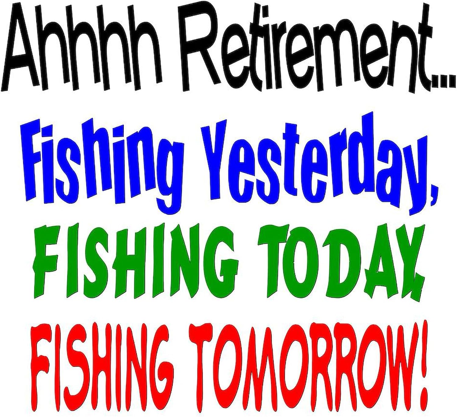 CafePress Retirement Fishing Yesterday Mug 11 oz (325 ml) Ceramic Coffee Mug