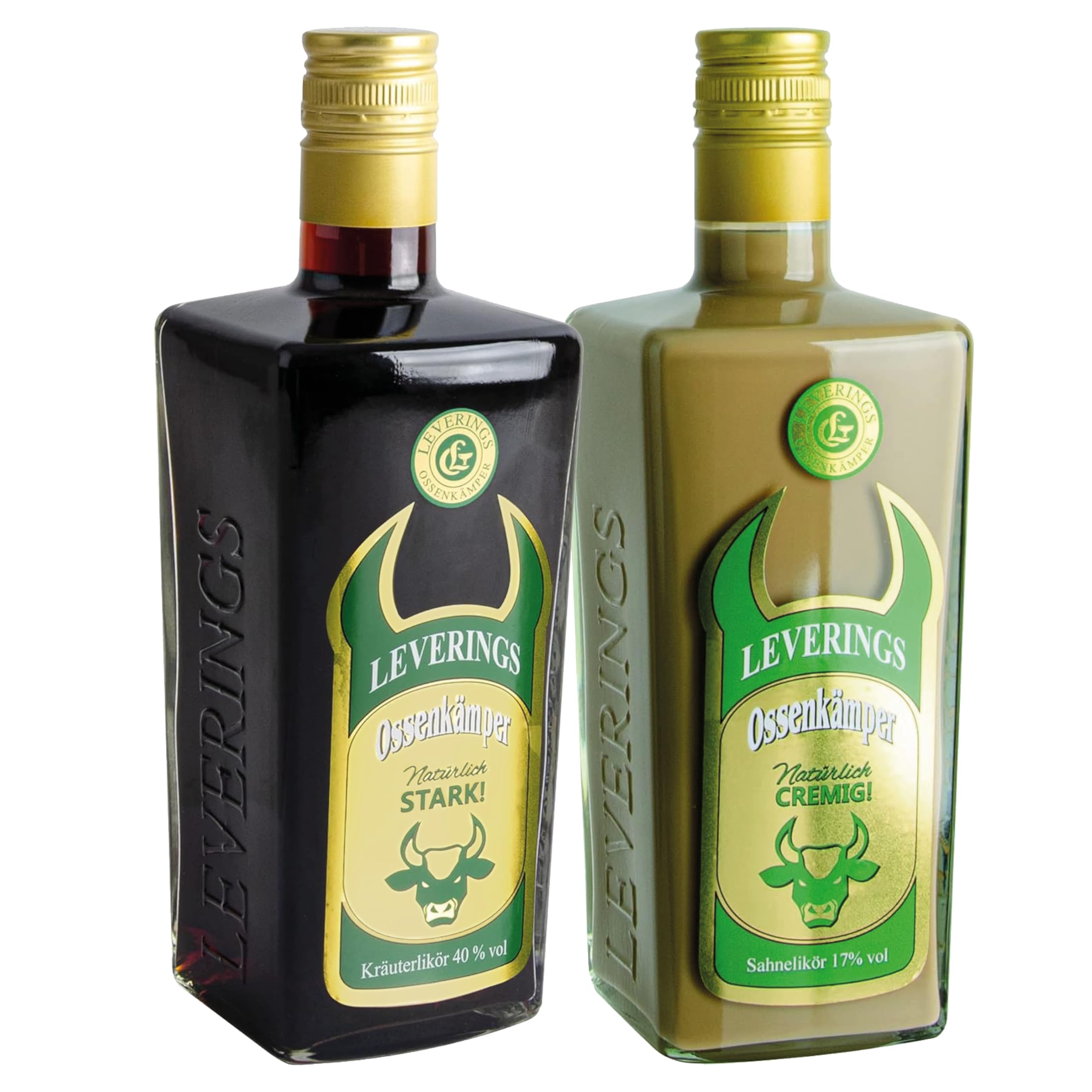 1 Flasche Ossenkämper Kräuter 40% vol alc. 0,7l und 1 Flasche Ossenkämper Cream 17% vol alc. 0,7 l
