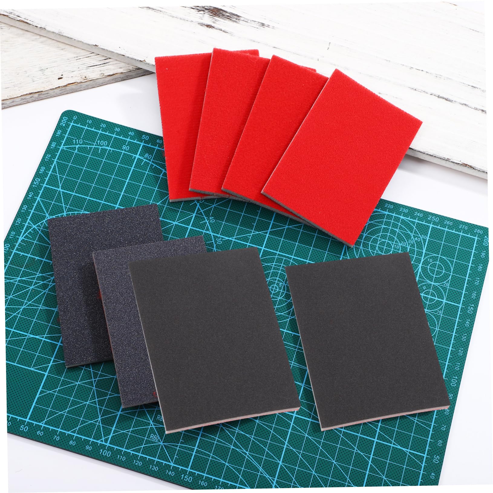 Homoyoyo 5 Sätze Schleifpads Schleifschwämme Sandpapier Für Auto Körnung Für Oberflächenbearbeitung Polieren 20 Stück * 5