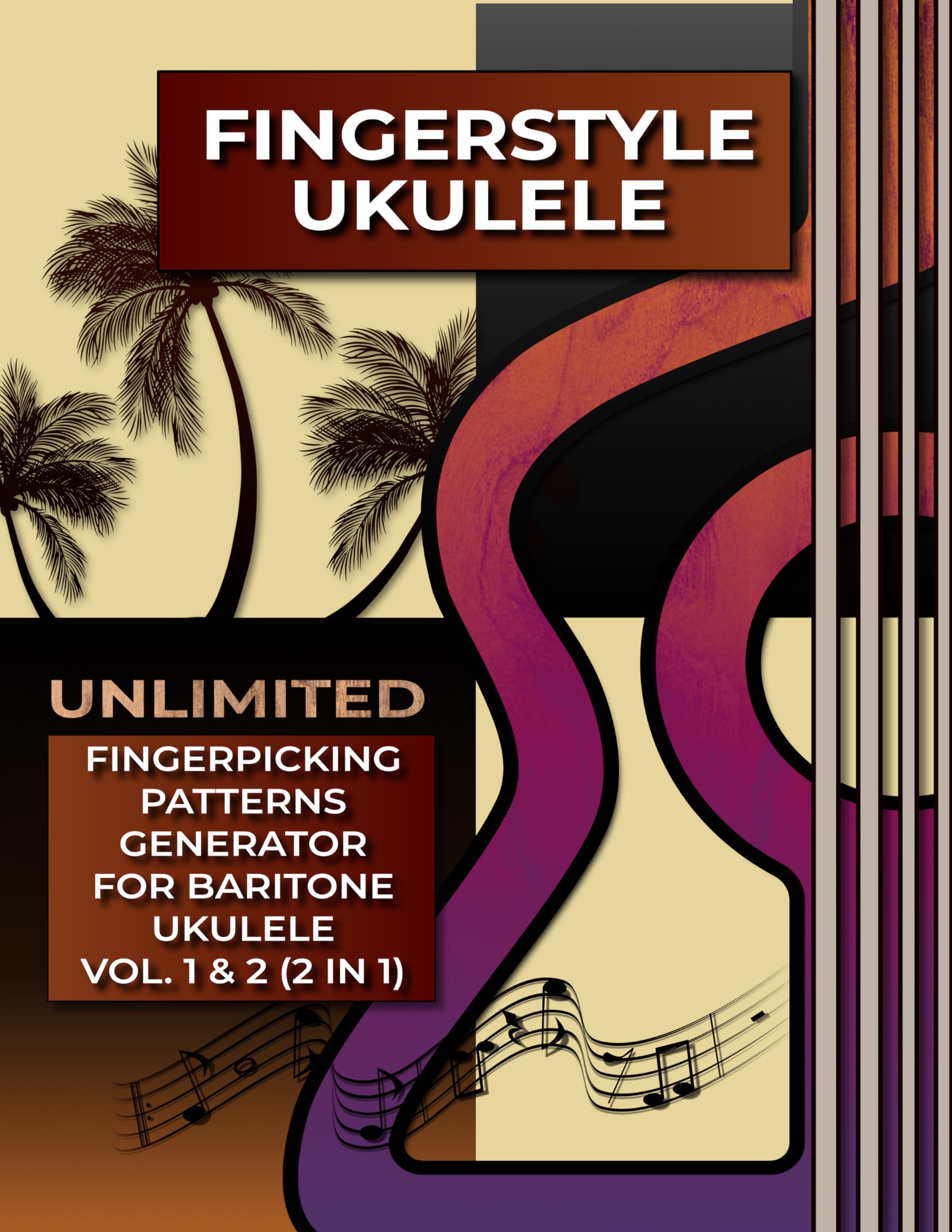 Ukulele Bariton Fingerpicking animez vos soirées grâce à 3000 motifs de jeu