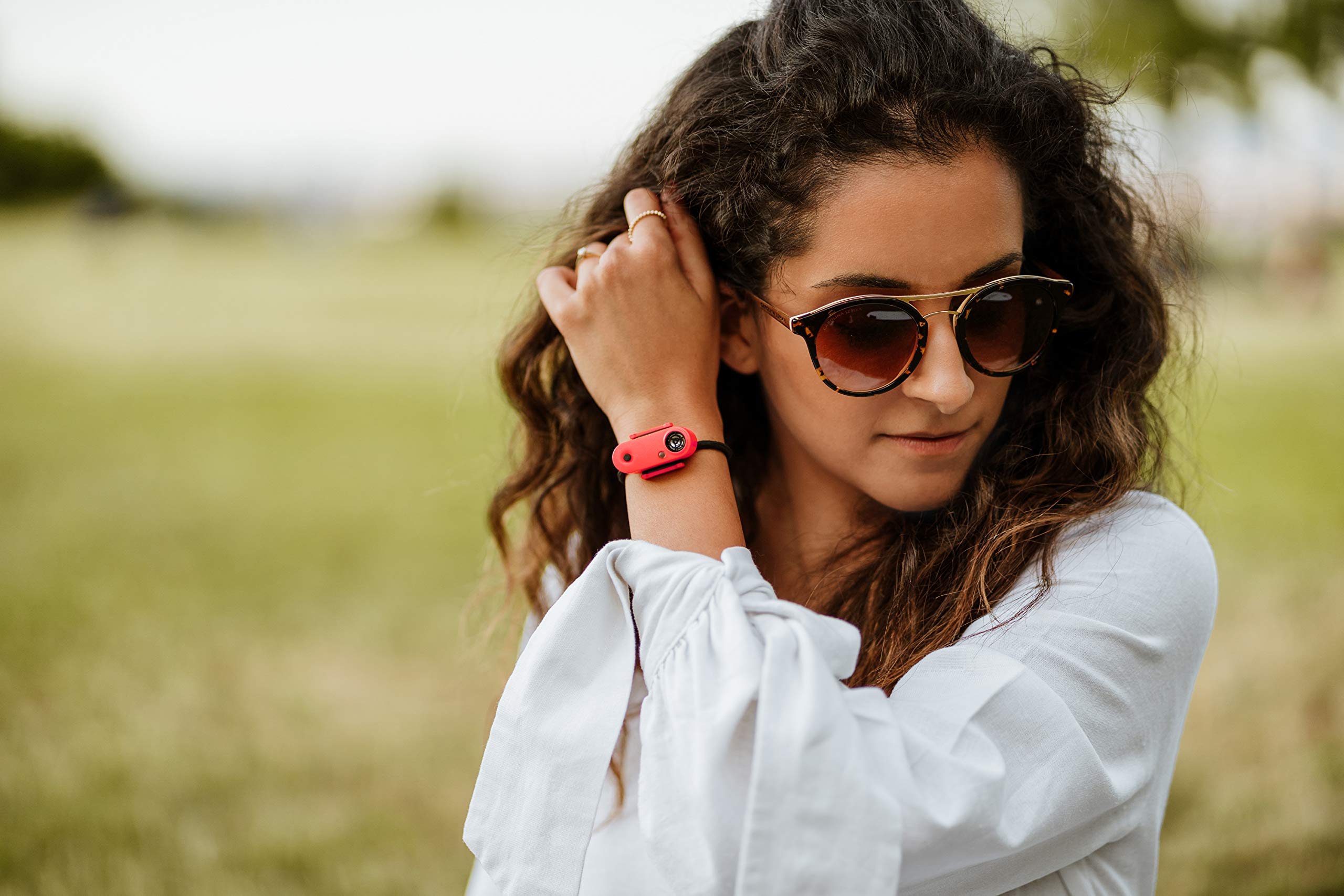 Tickless Active Repellente Anti zecche, per attività all'aperto, ad ultrasuoni, per Tutte Le età, Corallo