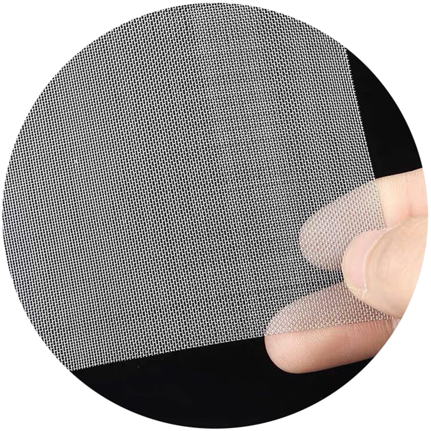COYOUCO 304 Acier Inoxydable Wire Mesh 50X100cm Durable 200/2500/300/350/400/500 Mesh Tresh Tresh Wire Mesh Screen Screen Mesh Pour DIY Project Garden,500 Mesh