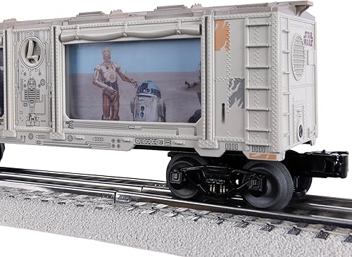 Miniatura 17 de Lionel Disney Star Wars Rebel RS-3 LionChief Freight Electric O Gauge Bluetooth 5.0 Tren Set con control remoto