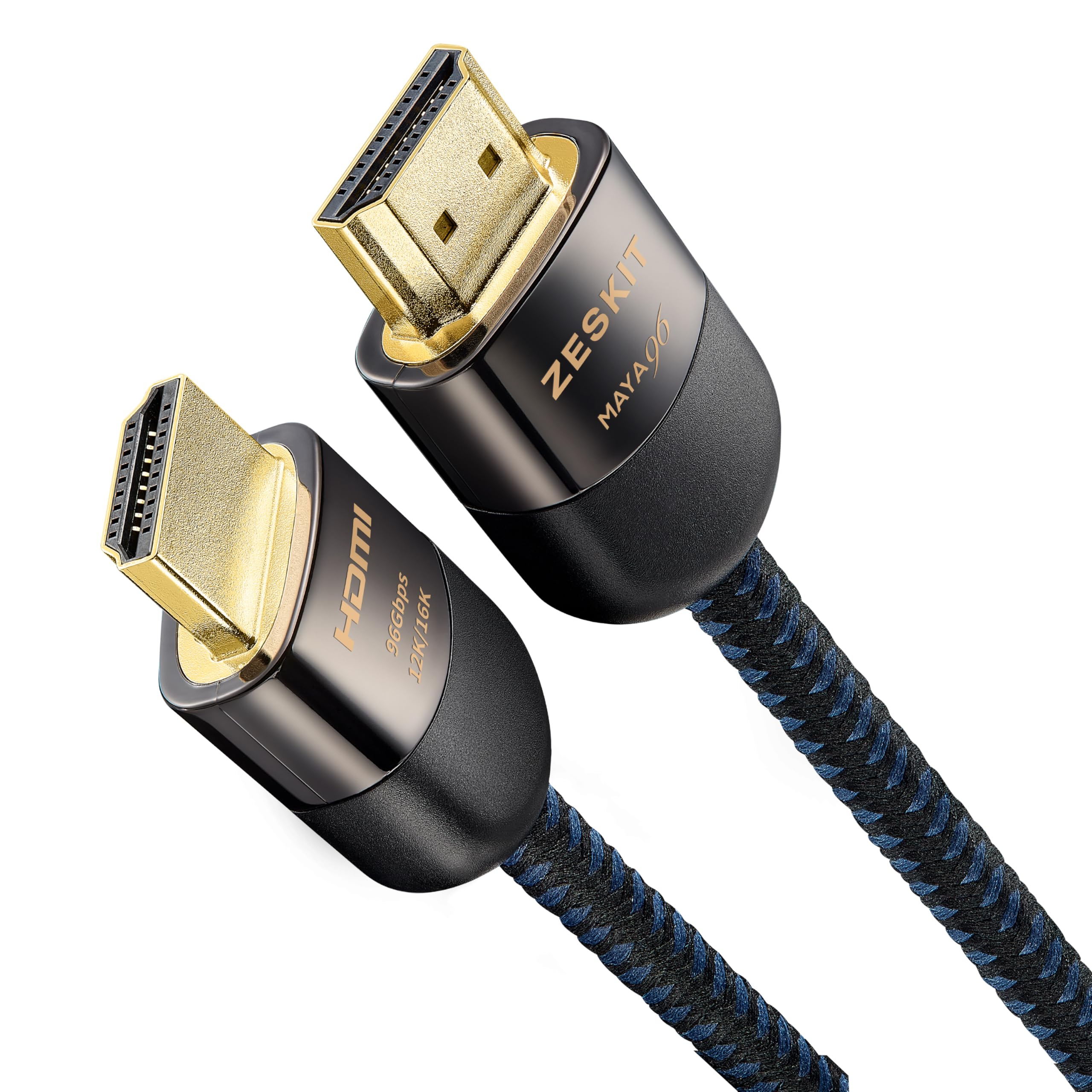 Amazon.com: Zeskit Maya HDMI 2.2 Cable 96Gbps 12K 16K (3 Feet 1m