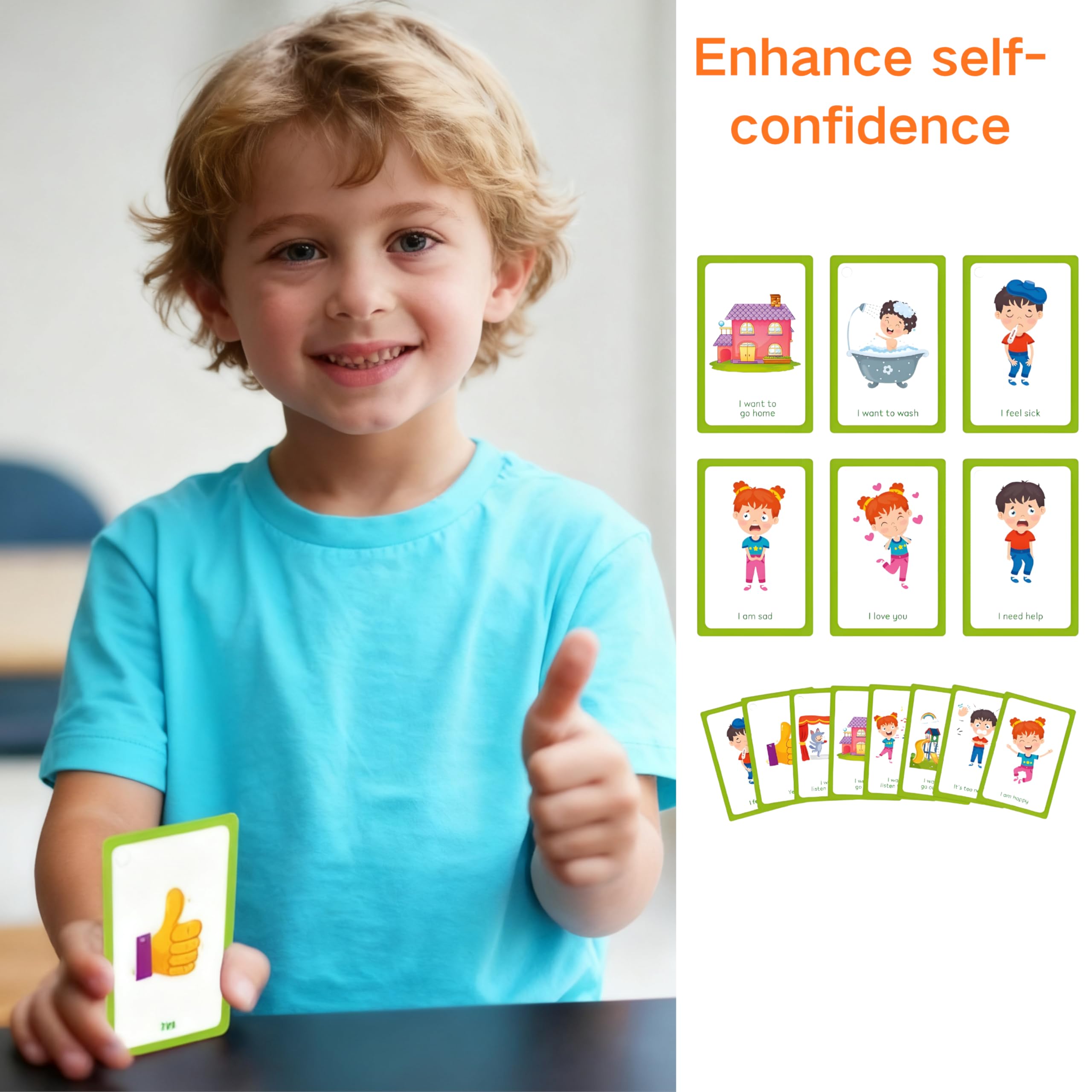33 PCS Communication Cards for Autism Speech Therapy Non-Verbal Adults - Image 4