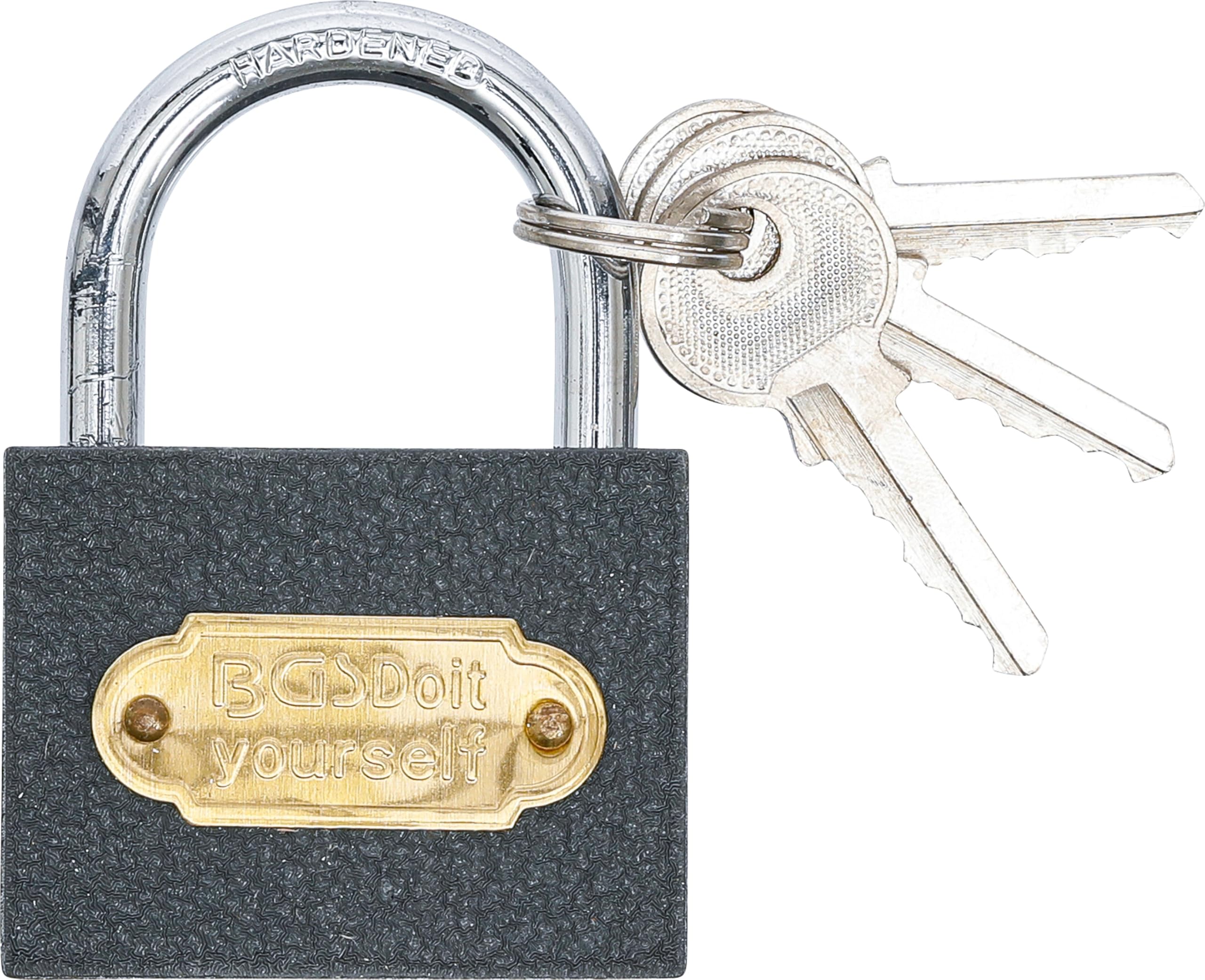 Bgs Do It Yourself Black/Silver Bgs Diy 85150 | Padlock | Type Xl | 46 Mm