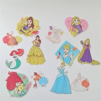 Amazon | S&Cコーポレーション ビッグフレークステッカープリンセス