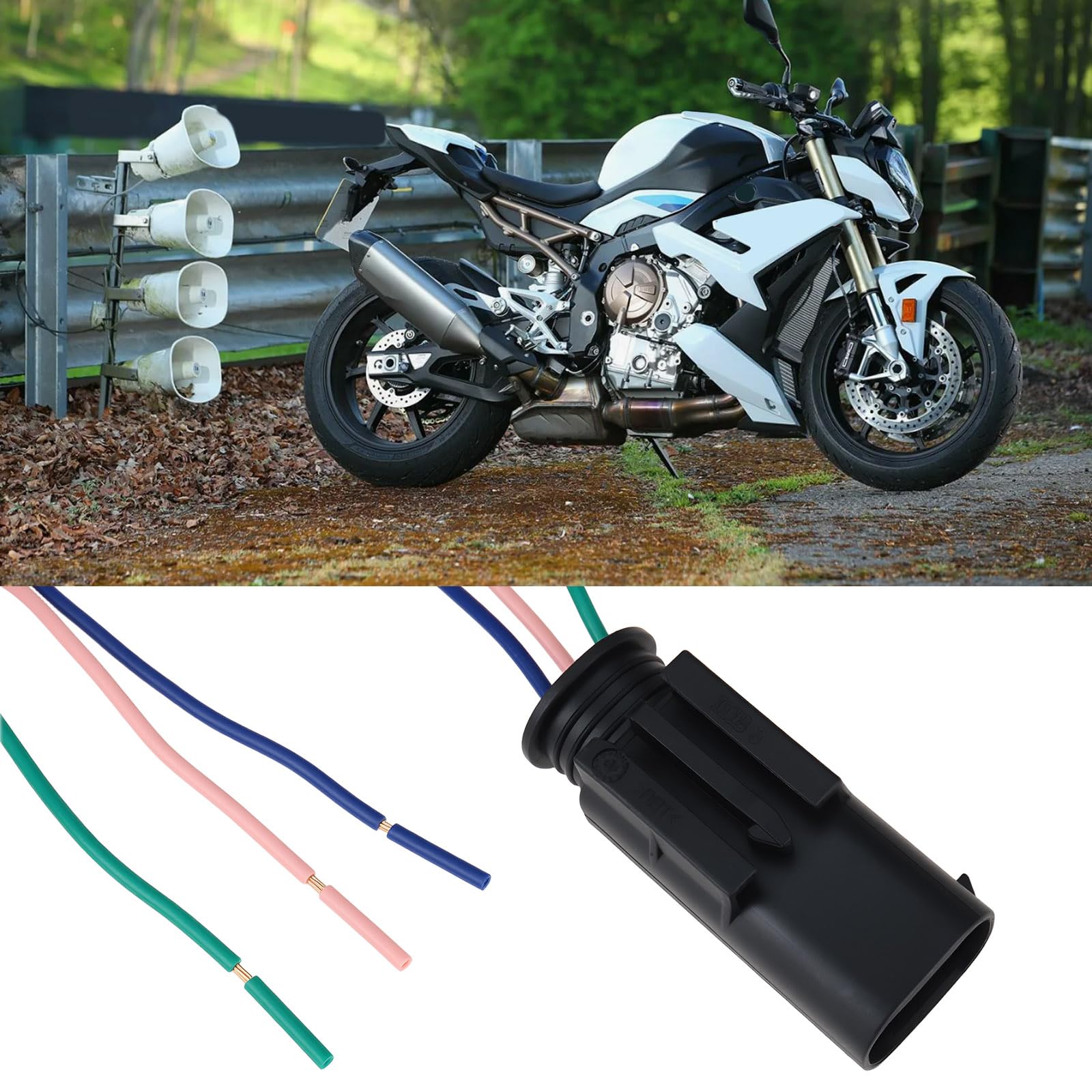 Cavo Adattatore 12V 2 Pezzi Compatibile BMW S1000R S1000RR S1000XR