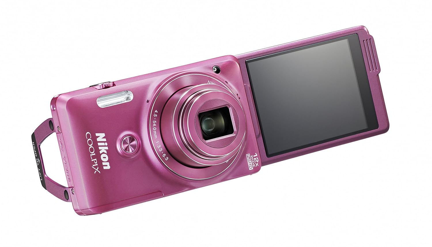 Onе-Dау Sаlе: Uр tо 40% оƒƒ Nikon COOLPIX S6900 16MP Digital Camera with 12x Zoom, Glossy Pink (International Version, No Warranty)