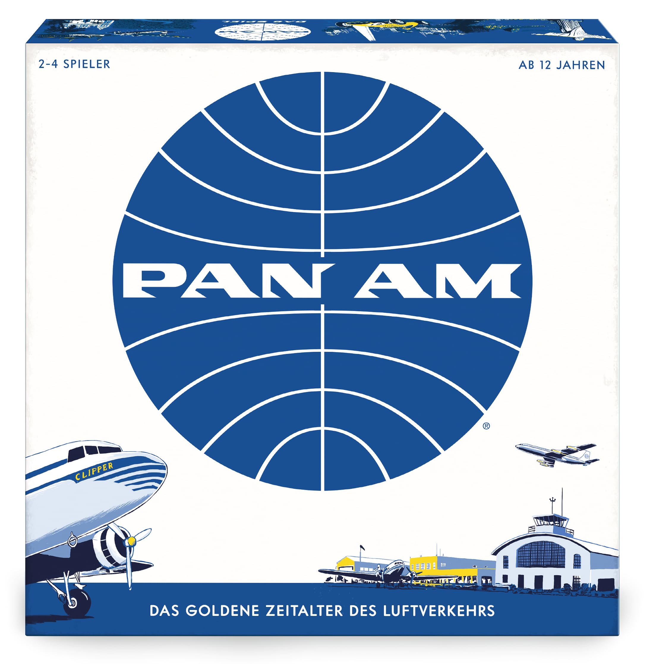 PAN AM Fun Strategy Board Game For The Whole Family, German Language - Image 4