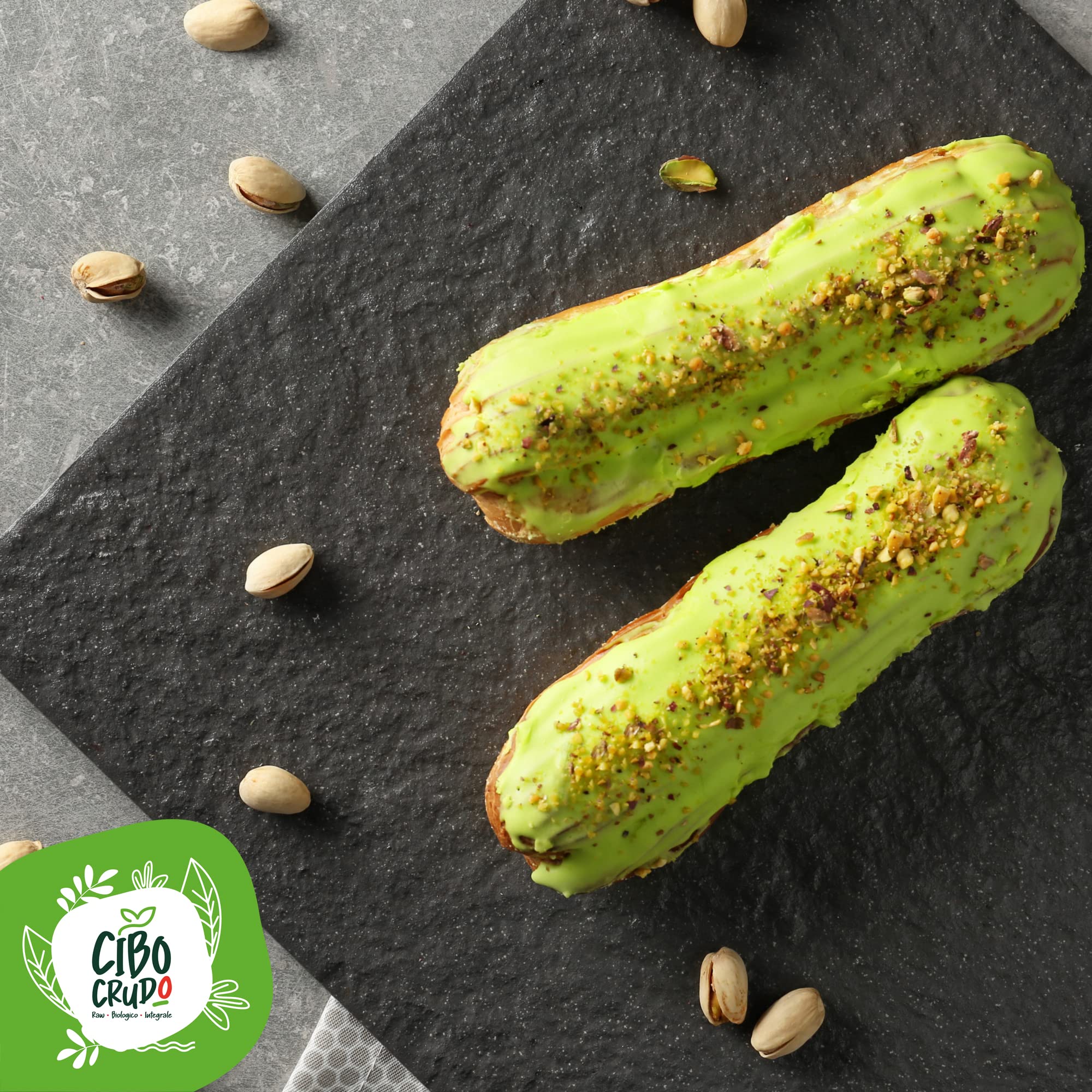 Pistacchi Sgusciati non Salati Biologici - 400g. Pistacchi Siciliani al Naturale non Tostati. Fonte di Acidi Grassi Fibre Vitamina E B1 B6 e Antiossidanti.