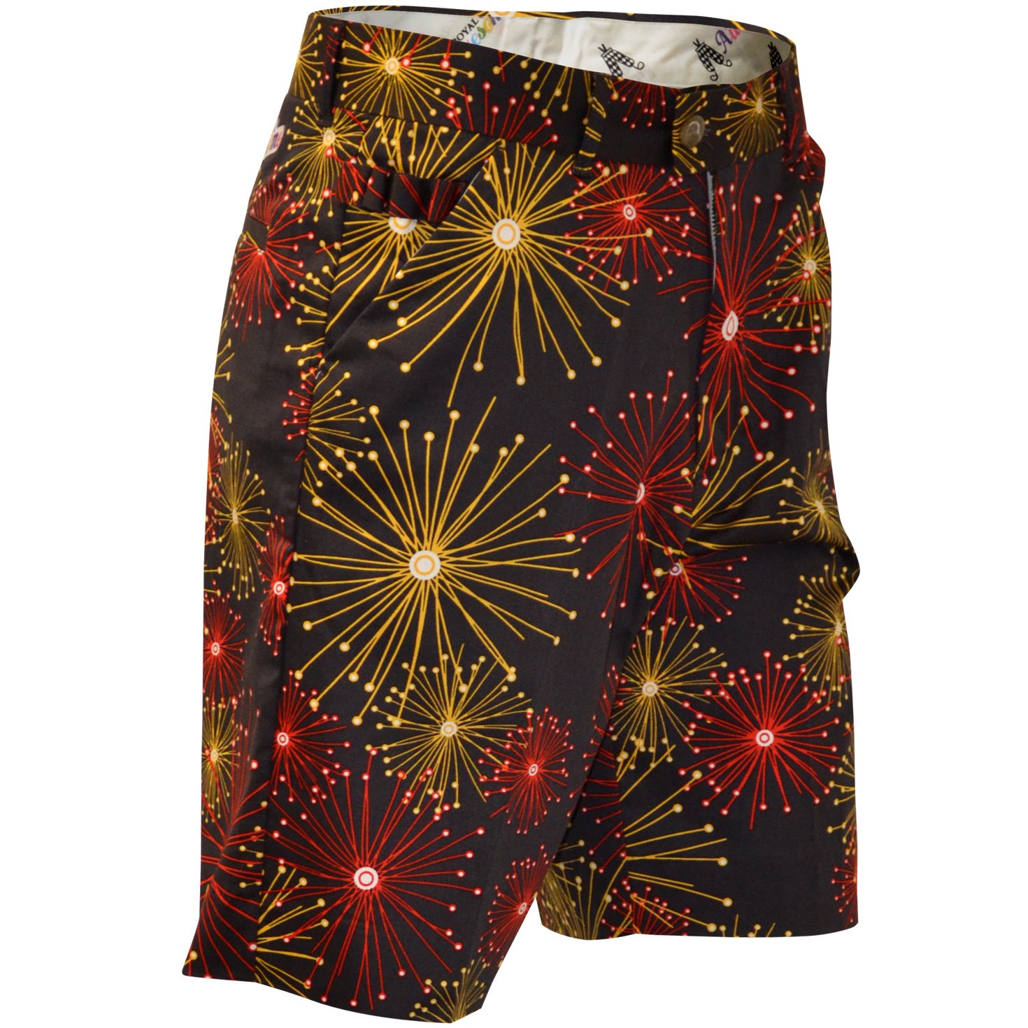 Royal and Awesome Men's Golf Shorts