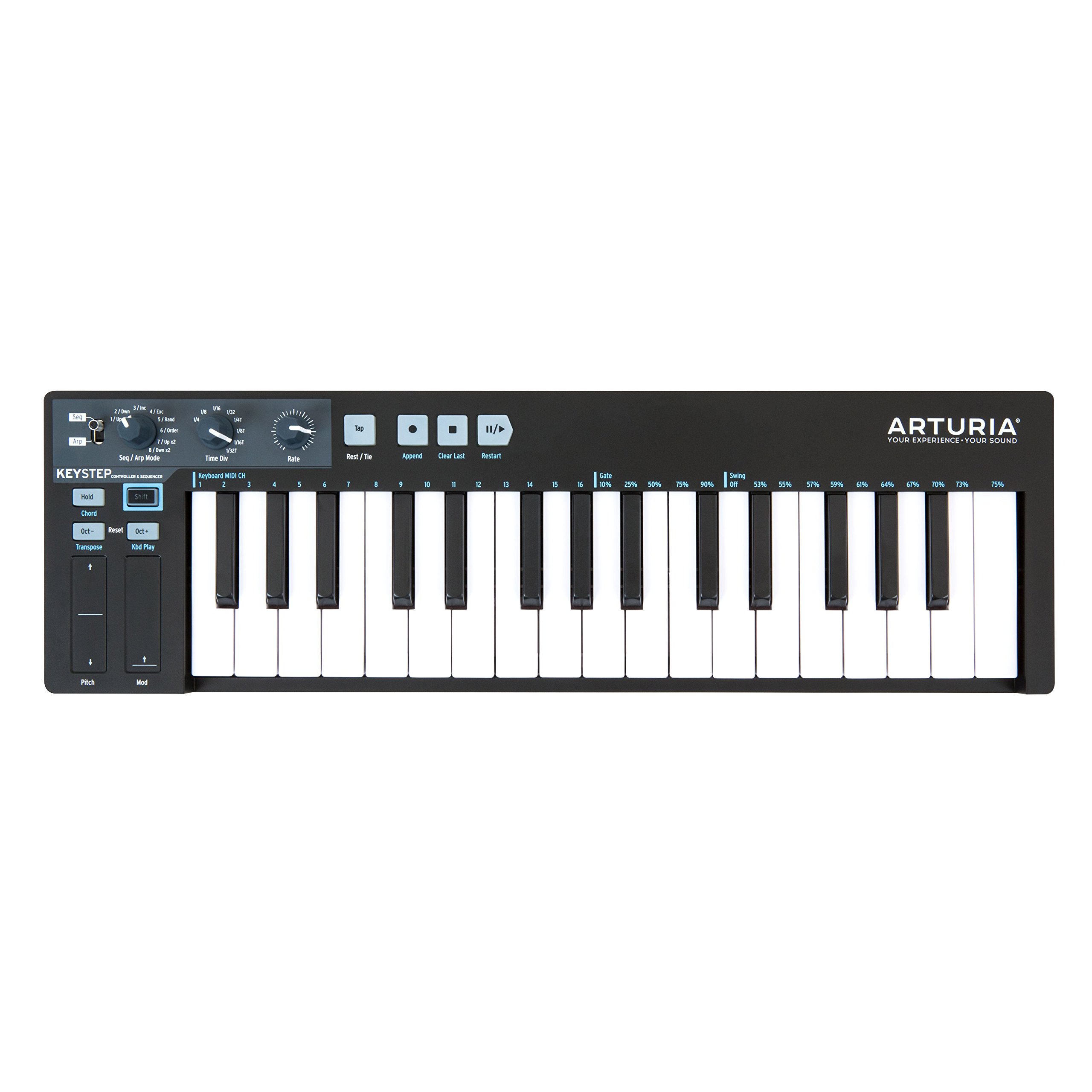 Arturia KeyStep Midi Controller Limited Black Edition (Black)