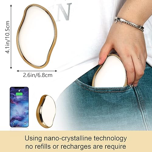 Miniatura 6 de Borrador de pelo de cristal, removedor de pelo de cristal reutilizable, herramienta mágica de depilación sin dolor, borrador mágico para espalda,