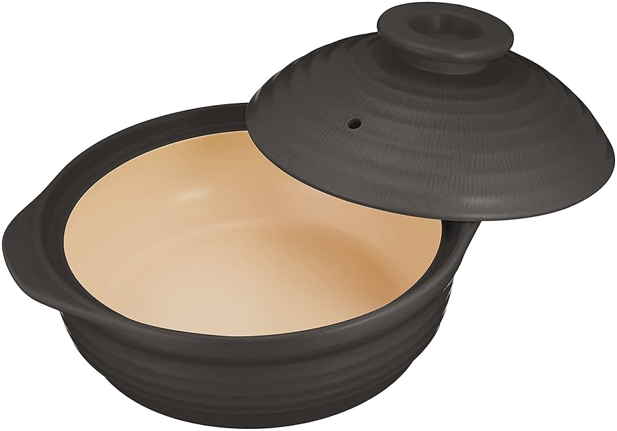 サーマテック直火土鍋　10号　浅型　ブラウン　ミヤオ※下記説明を必ずお読み下さい サーマテック直火土鍋