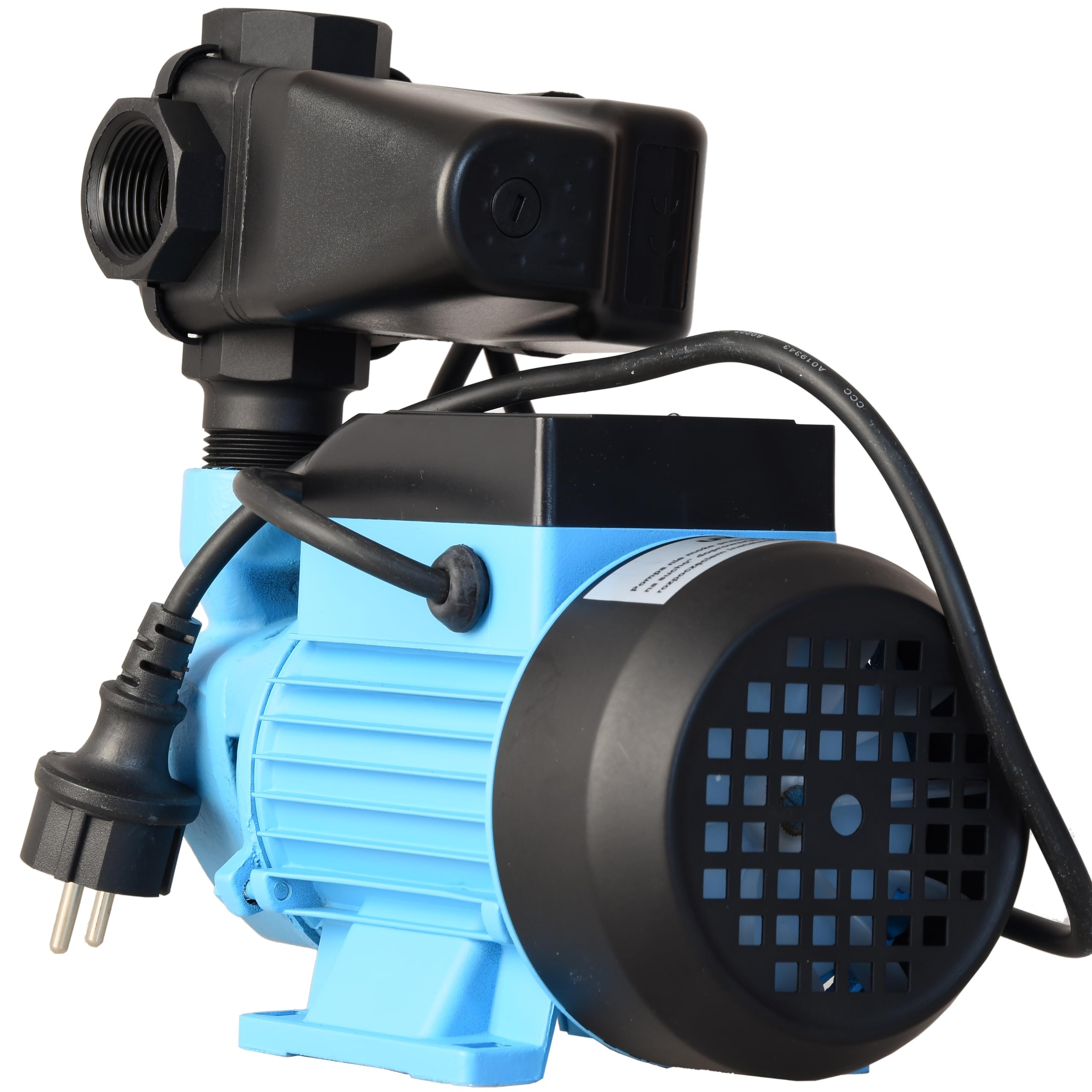 Pompa dell'acqua QB 60 - Pompa da Giardino (370 W, 2100 l/h, altezza di mandata 39 m) - con Attrezzatura Integrate - Moderno Pressostato per Acqua Pulita - per Irrigazione per Serbatoio a Pressione