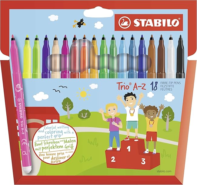 Estuche De 18 Rotuladores Stabilo