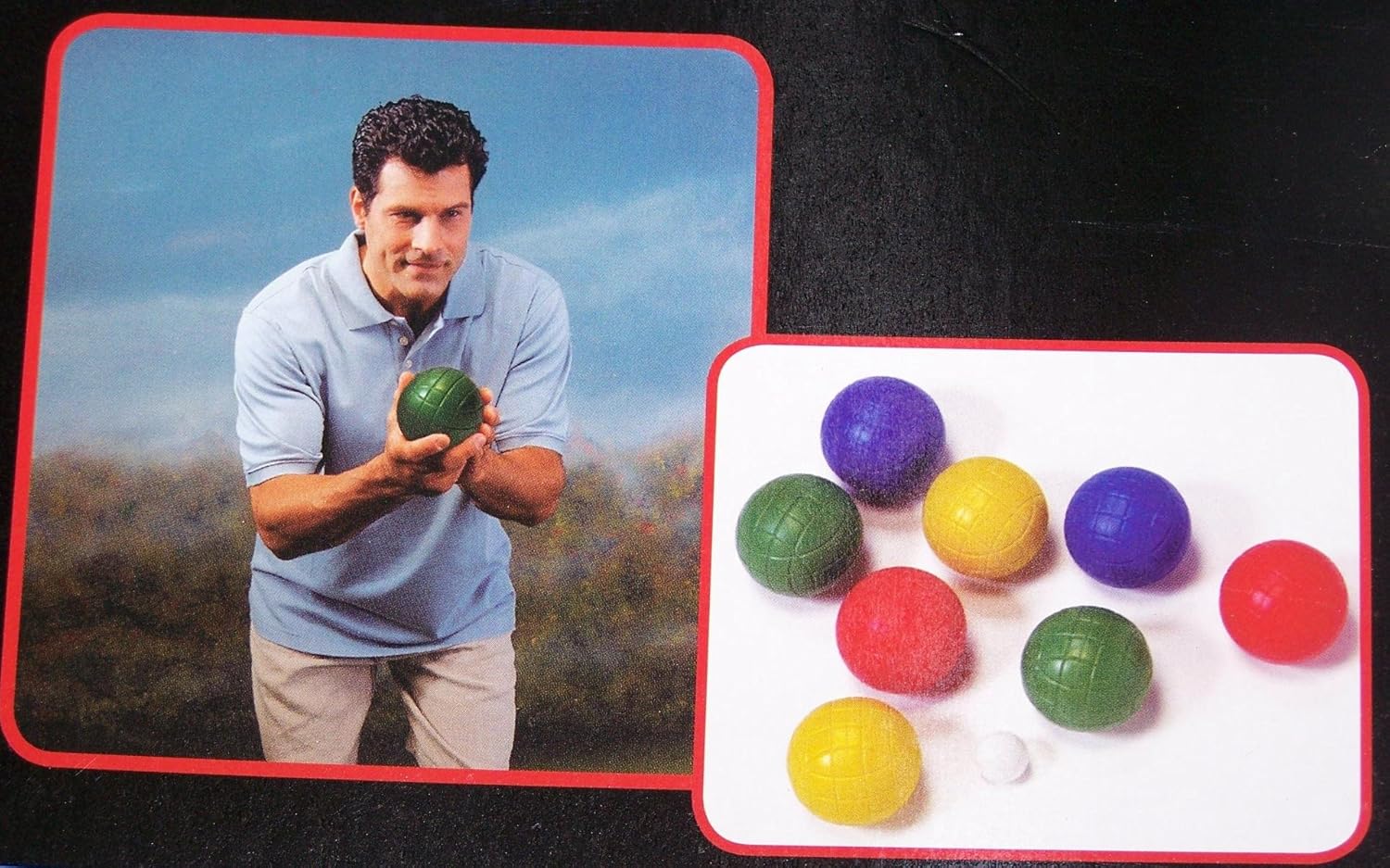 Sportcraft Bocce Set with Carrying Case (100mm Composite