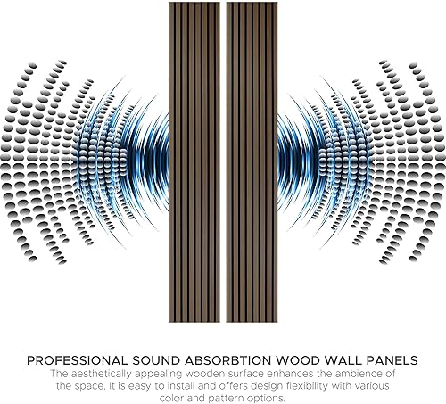 Miniatura 2 de IZODEKOR Paneles de pared de madera 3D, paneles de madera para sala de estar, cocina, baño y más, paneles decorativos de madera acústica a prueba de