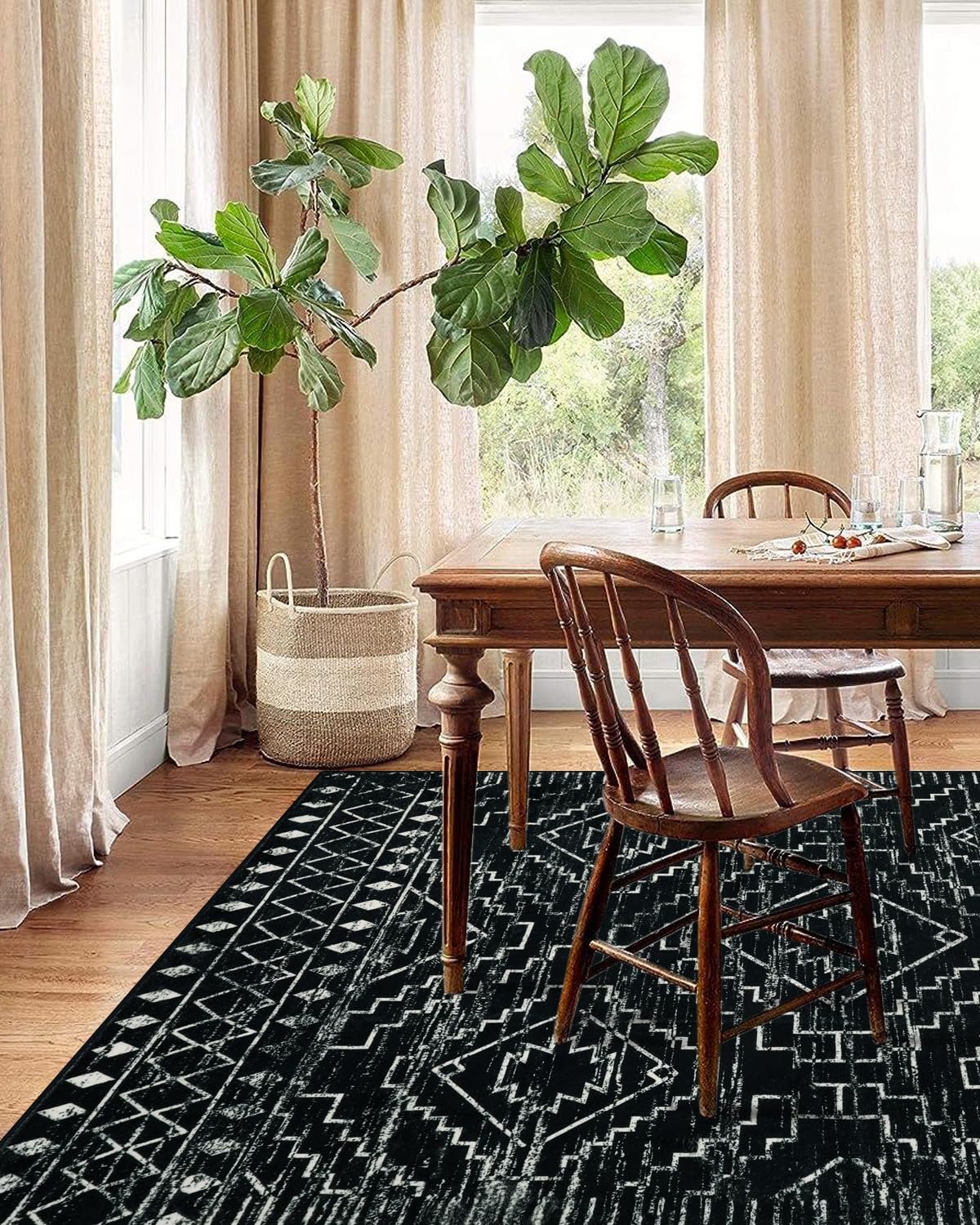 Amazon.com: Wonnitar Moroccan 8x10 Area Rugs for Living Room
