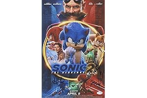 Sonic the Hedgehog 2 Signed 11x17 Movie Poster: Own a Piece of...