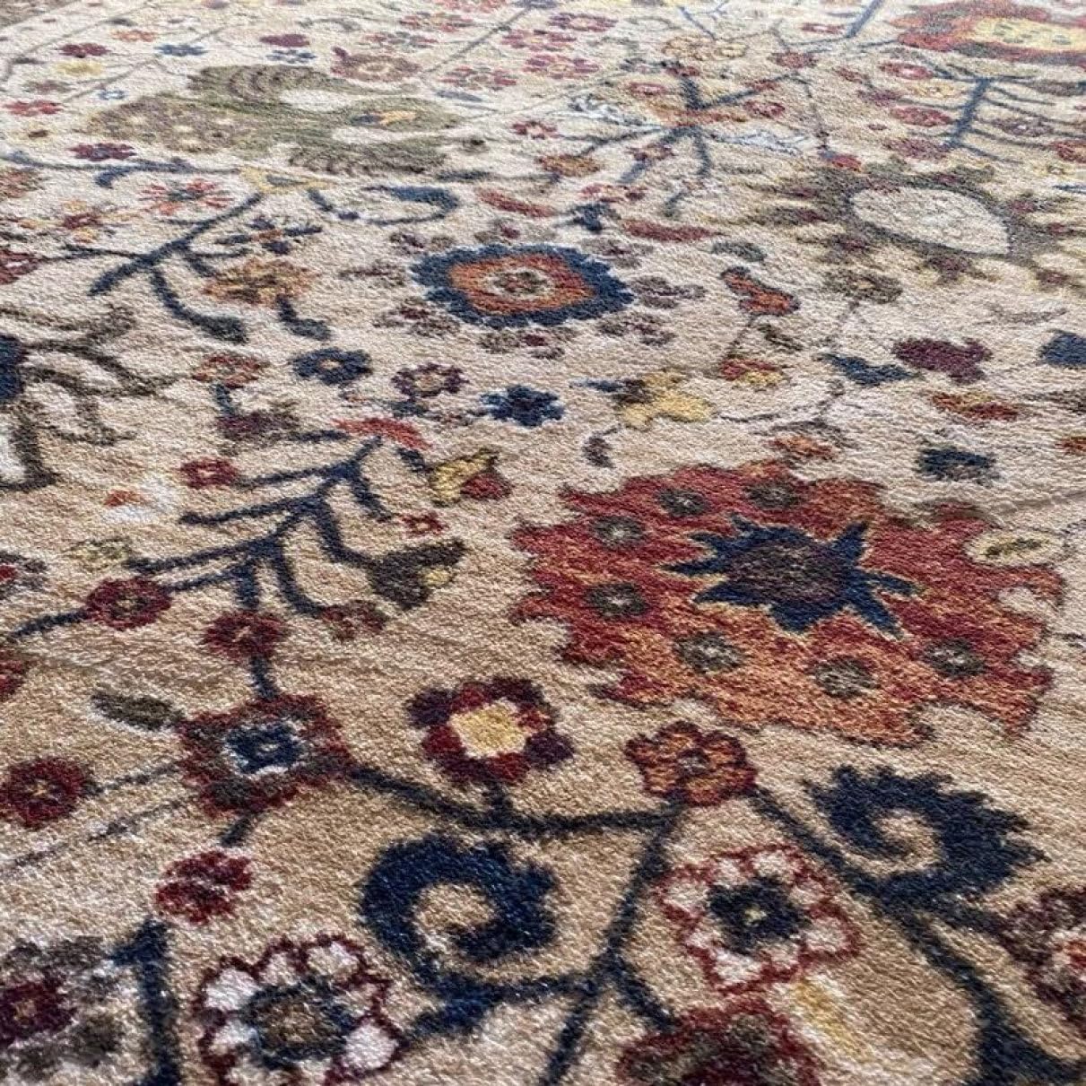 ペルシャ絨毯風　ラグ　カーペット　ヴィンテージ ラグ ヴィンテージ風 三畳 絨毯 ペルシャ風 カーペット 床暖房対応