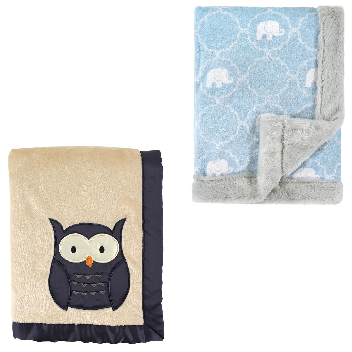 2-Pack Plush Blanket