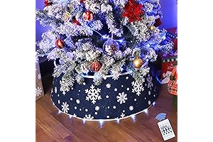 Christmas Tree Skirt, Tree Collar Rustic Holiday Decor