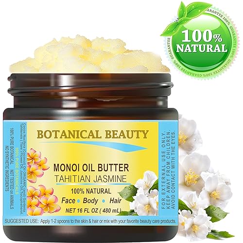 Miniatura 9 de Organic Monoi de Tahiti Tiare Mantequilla 100 Natural100 Pure botánicossin perfume 4fl oz-120ml Para la Piel el pelo y Nail Care uno de los más